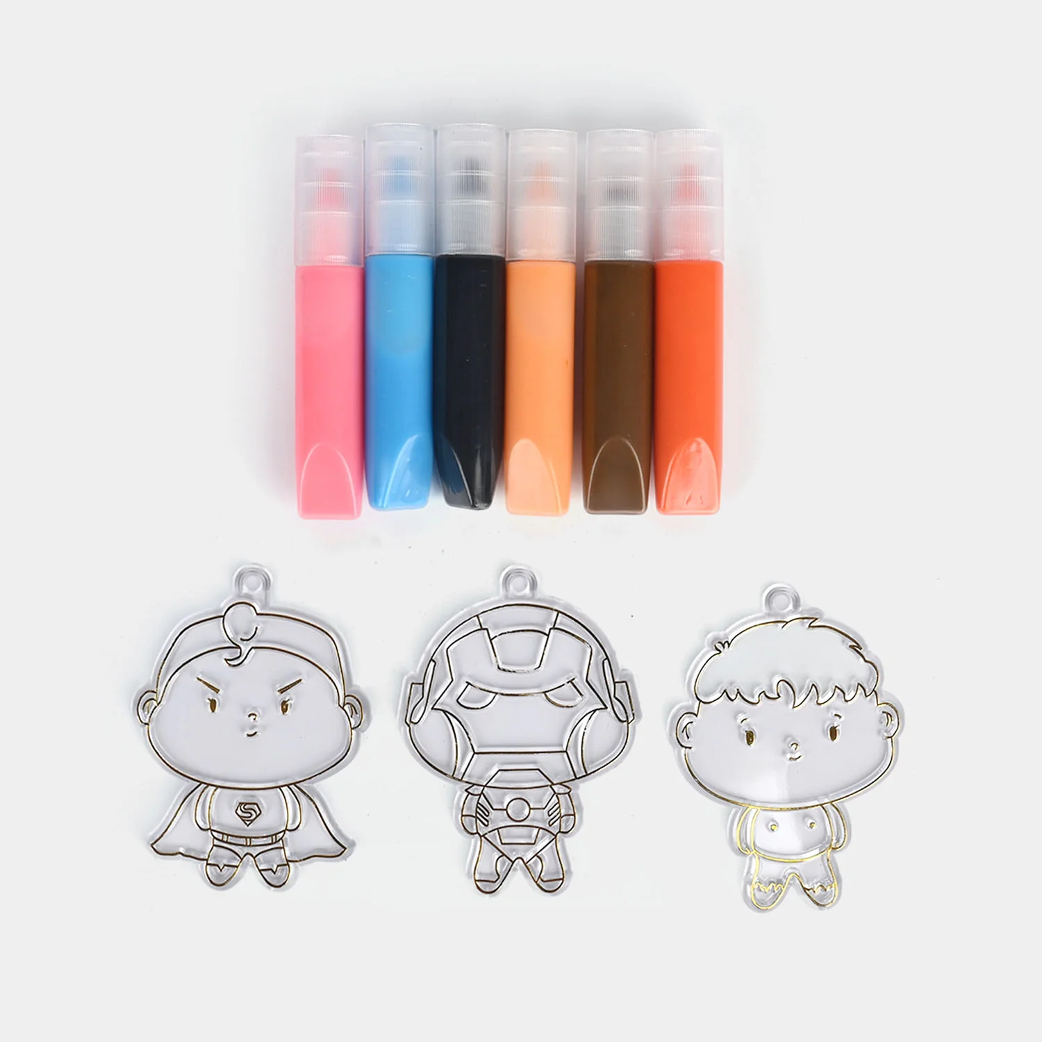 Sticky Art Painting Pendant Kit for Kids - Image 2