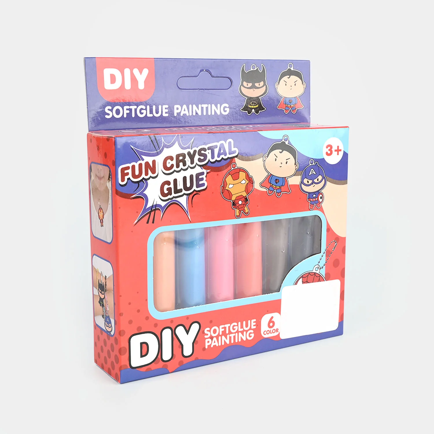 Sticky Art Painting Pendant Kit for Kids - Image 3