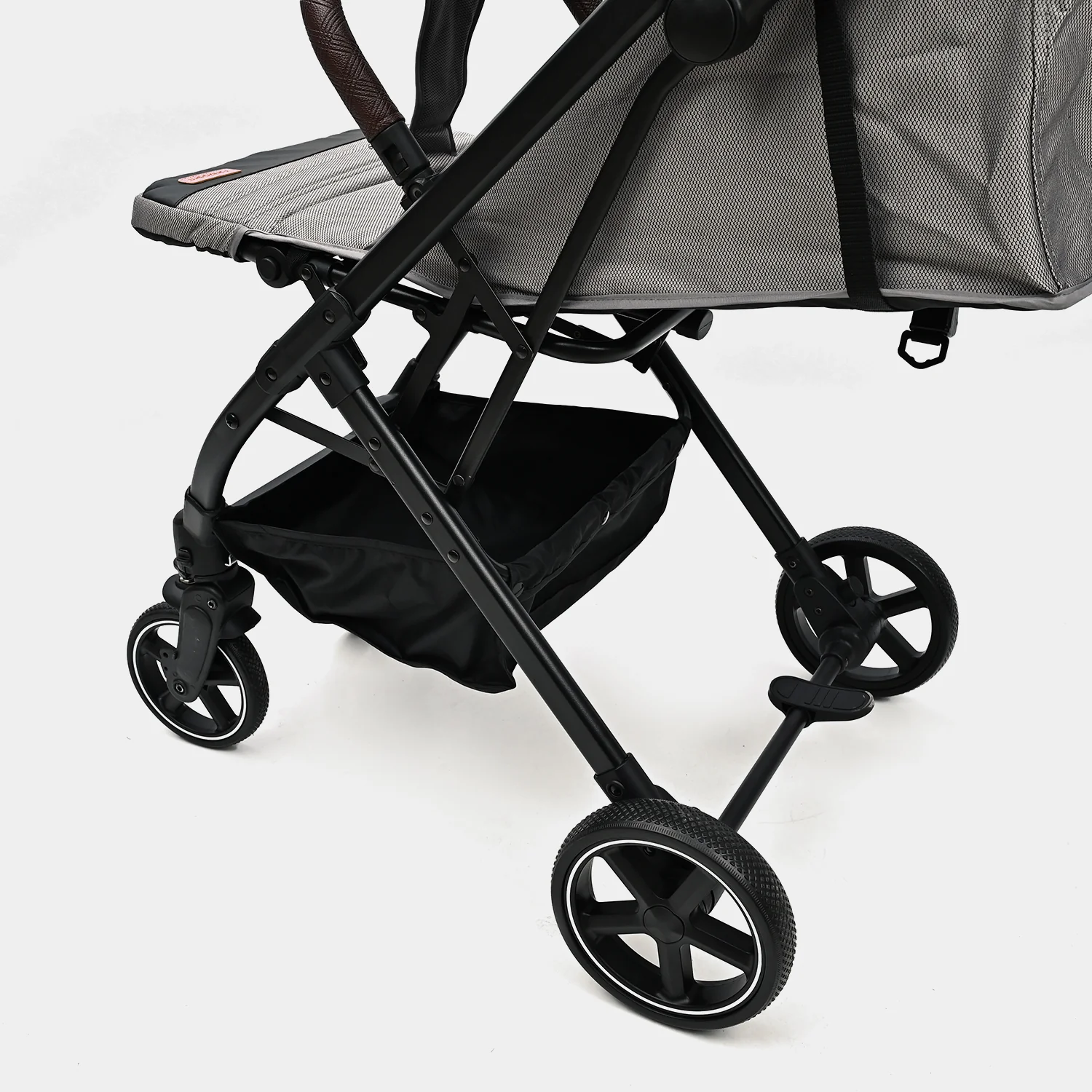 Foldable Lightweight Baby Stroller | 6518 Grey - Image 7