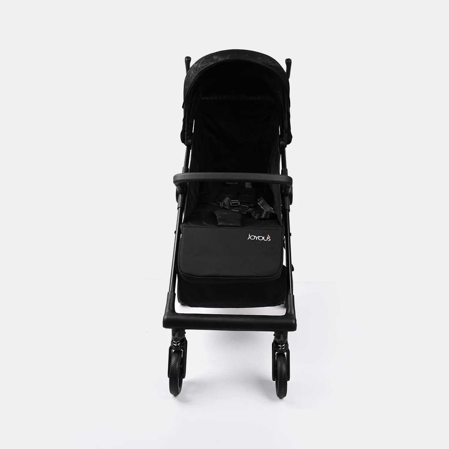 Compact & Foldable Baby Stroller JY-1332 Black - Image 9