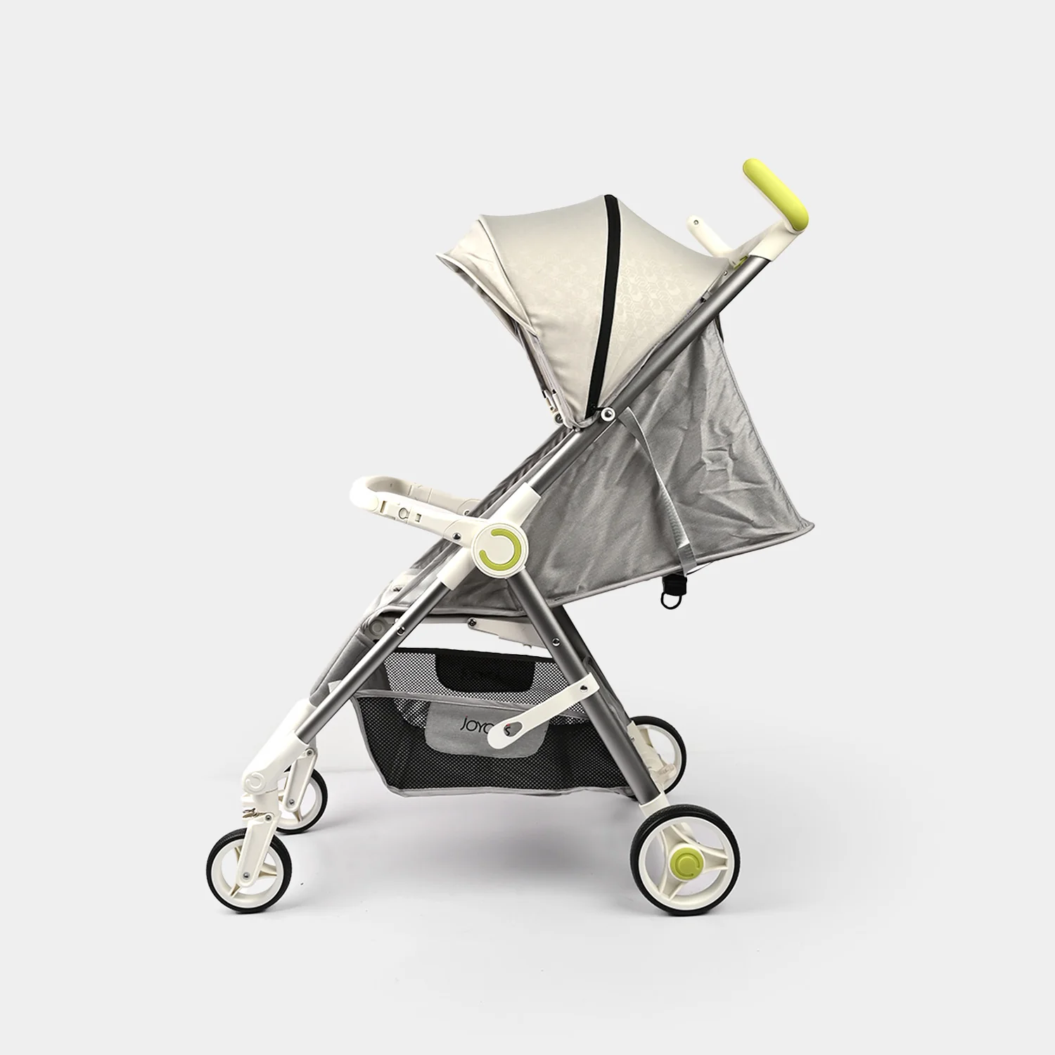 Compact & Foldable Baby Stroller JY-1332 Grey - Image 3