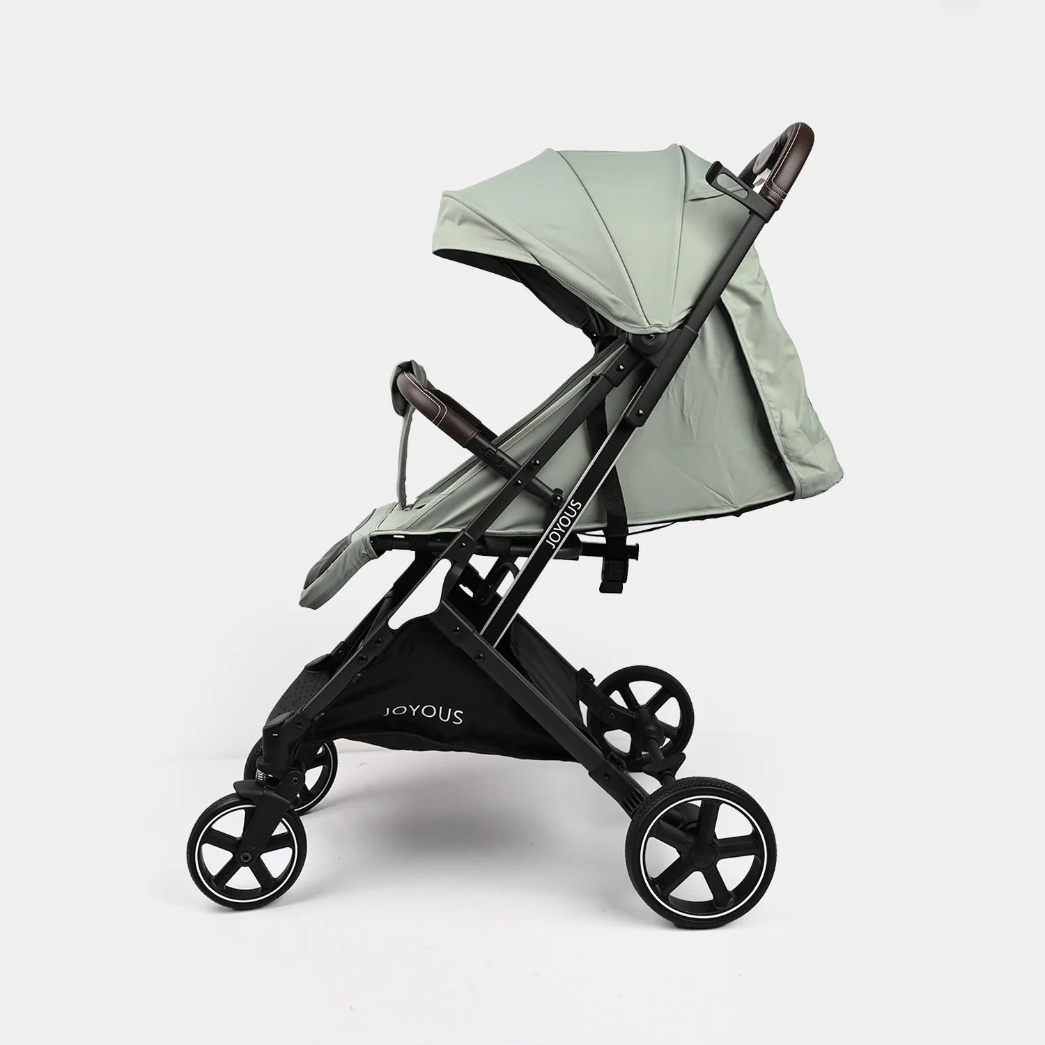 Foldable Baby Stroller JY501 Green - Image 4