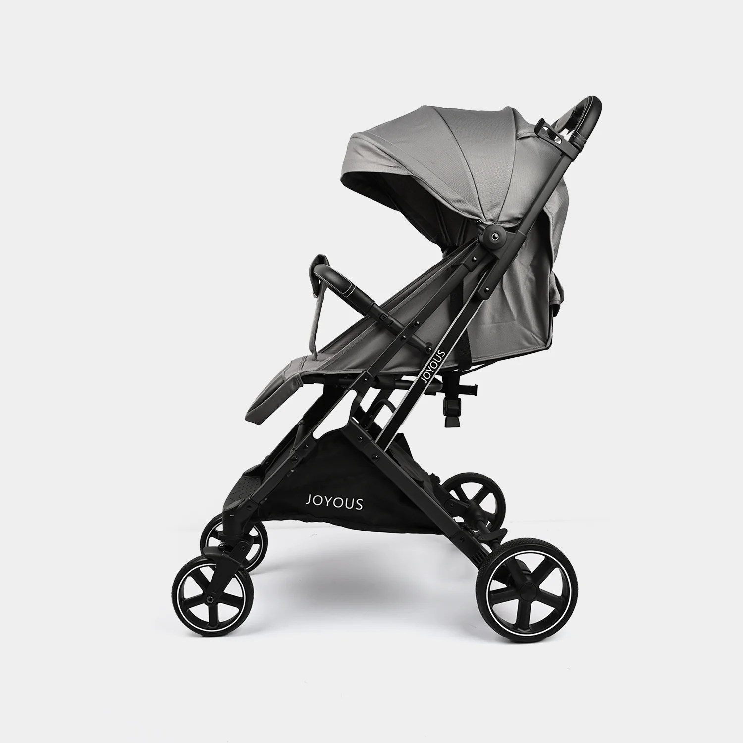 Foldable Baby Stroller JY501 Grey - Image 2