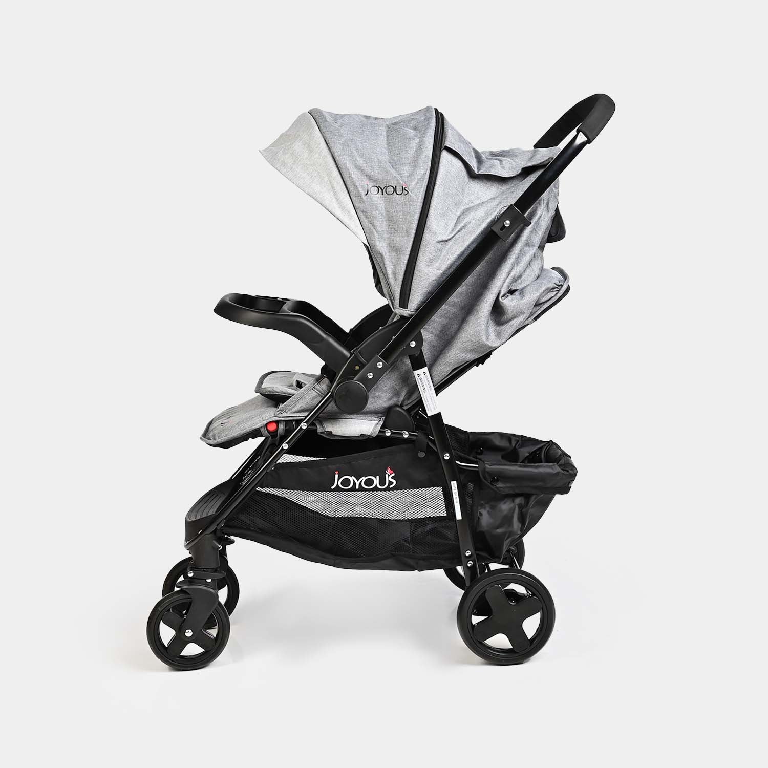 Travel-Friendly Baby Stroller Joyous | JY508 Grey - Image 5