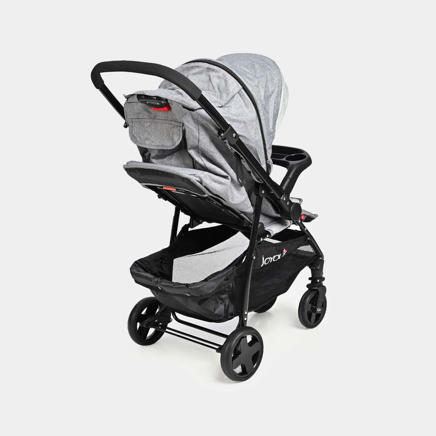 Travel-Friendly Baby Stroller Joyous | JY508 Grey - Image 7