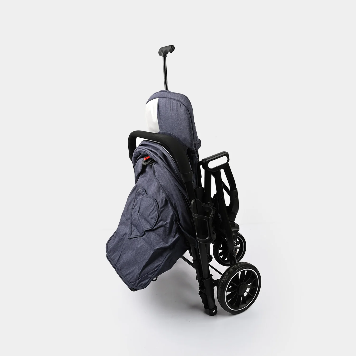 Lightweight Kids Foldable Stroller Z11 Blue - Image 12