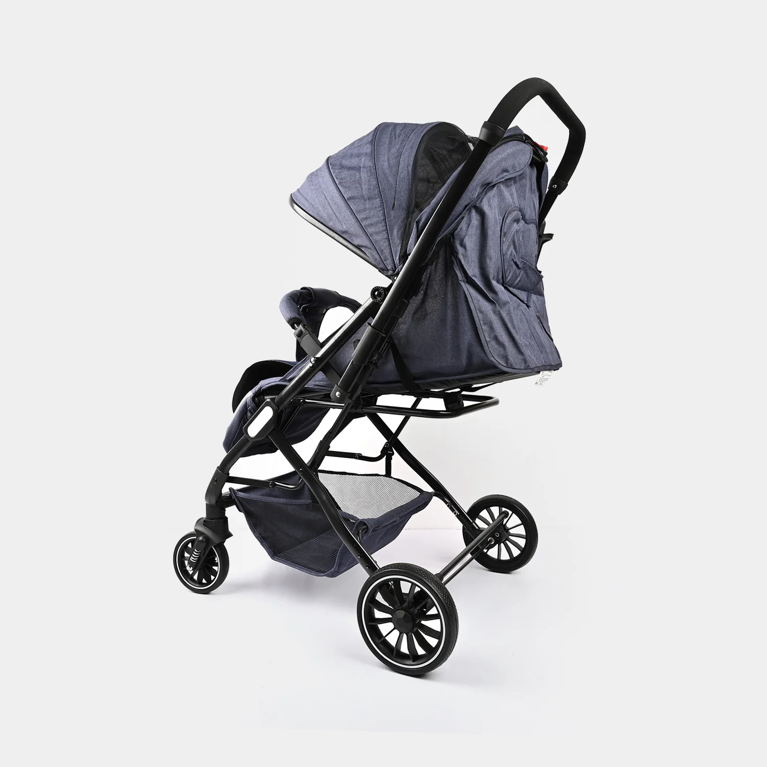 Lightweight Kids Foldable Stroller Z11 Blue - Image 7