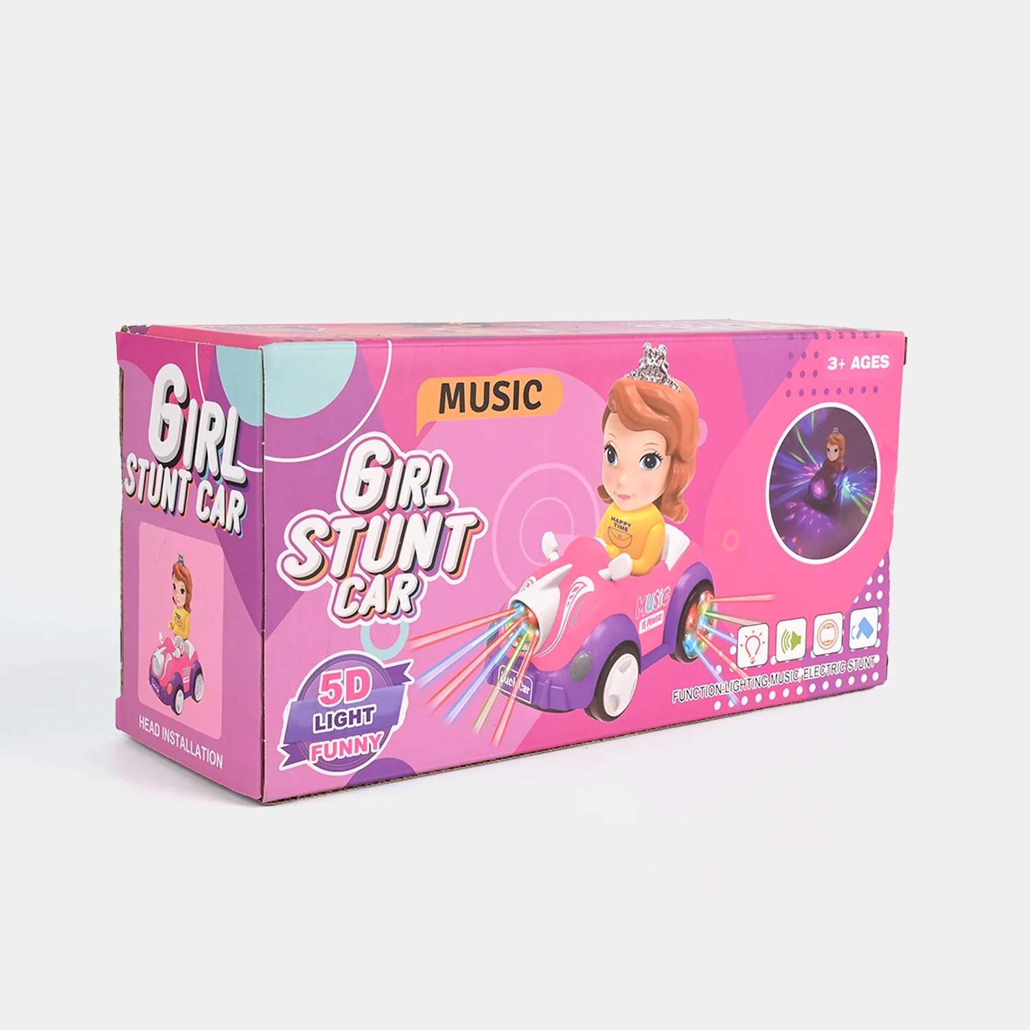 Stunt Car With Light & Music - Image 3