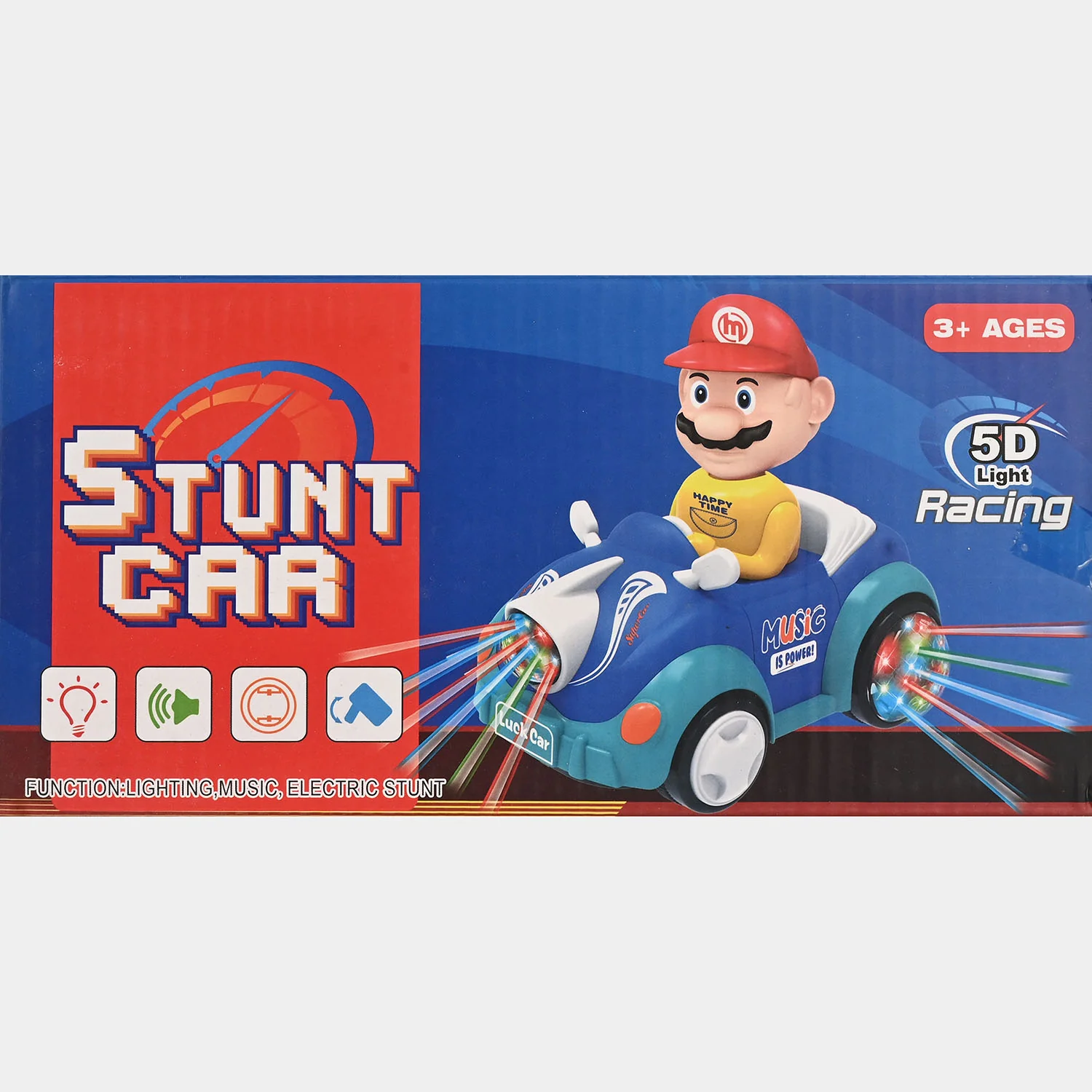 Universal Spray Car with Light & Sound - Image 7