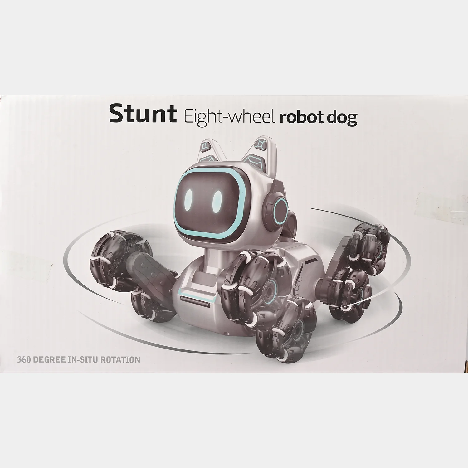 Stunt Eight-Wheel Robot Dog – RC Remote Control Robot for Kids - Image 8