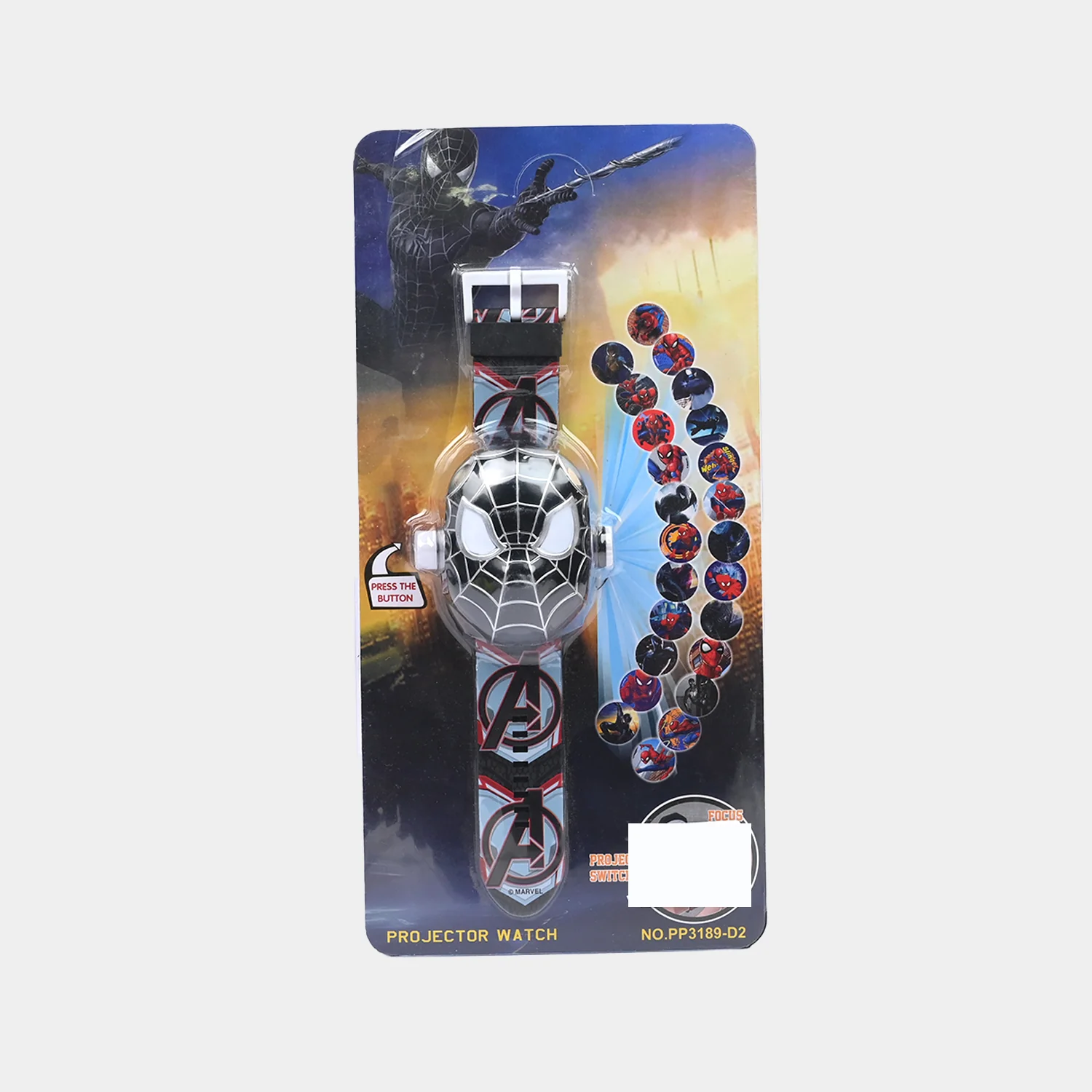 Superhero Digital Projector Wristwatch for Kids - Image 2