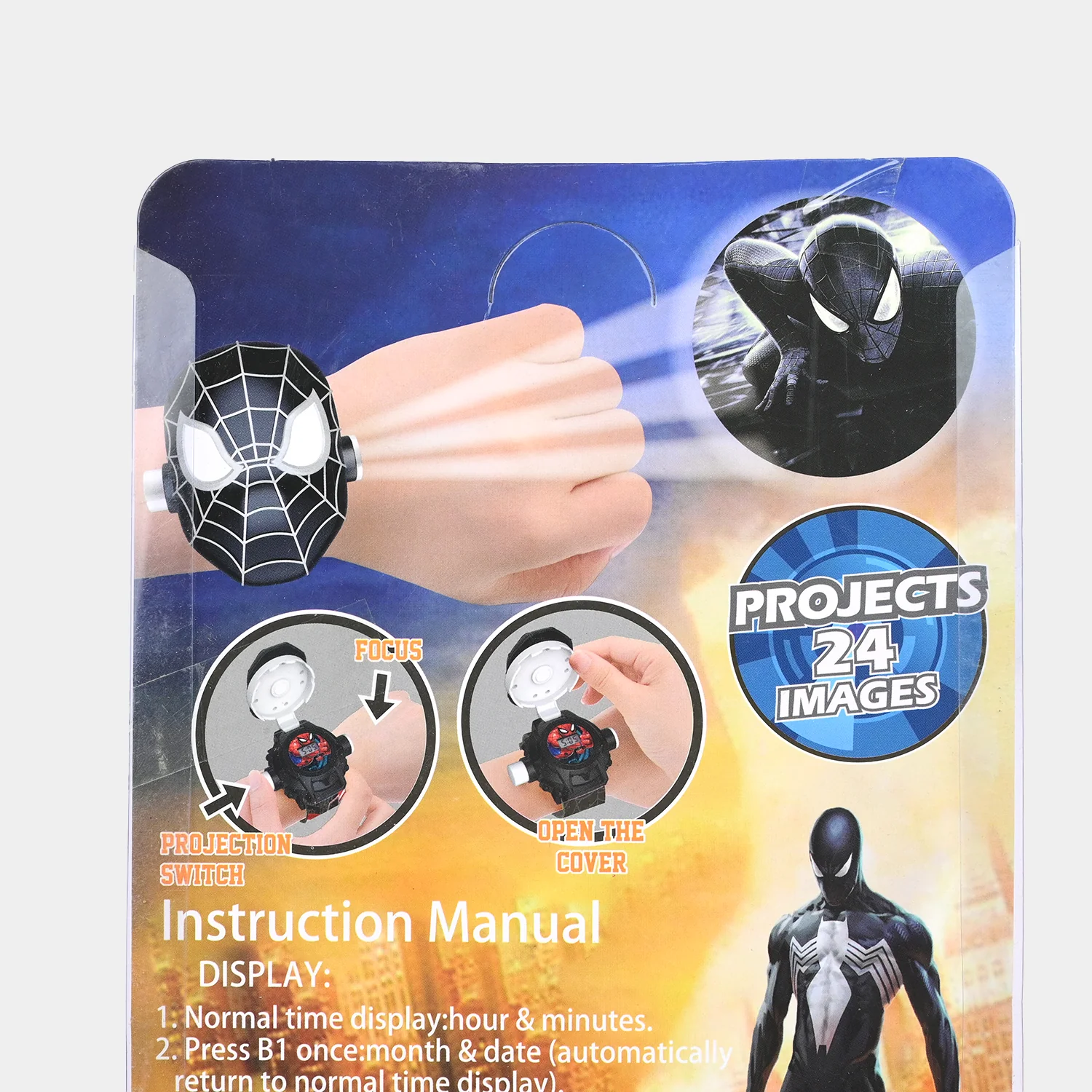 Superhero Digital Projector Wristwatch for Kids - Image 7