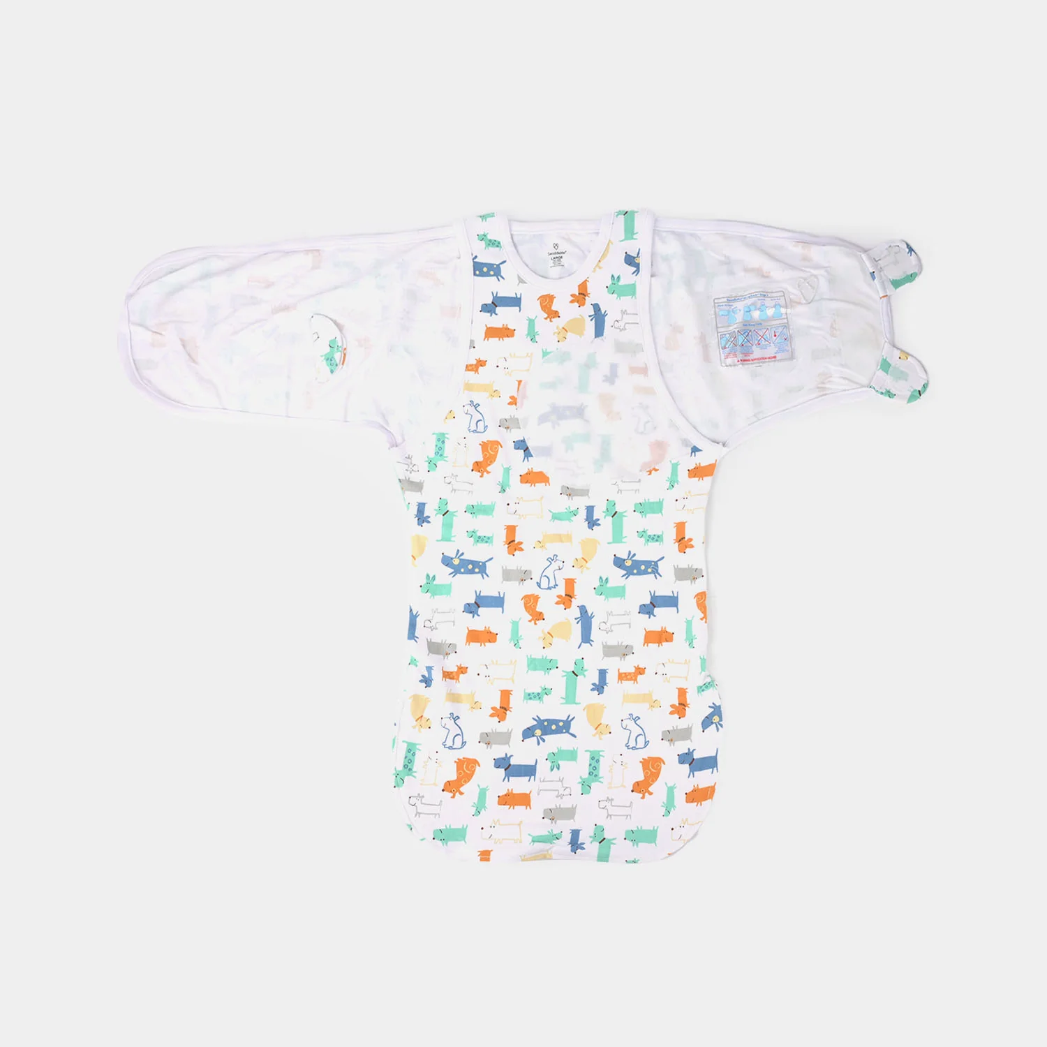 SWADDLE ME-1084-WHITE