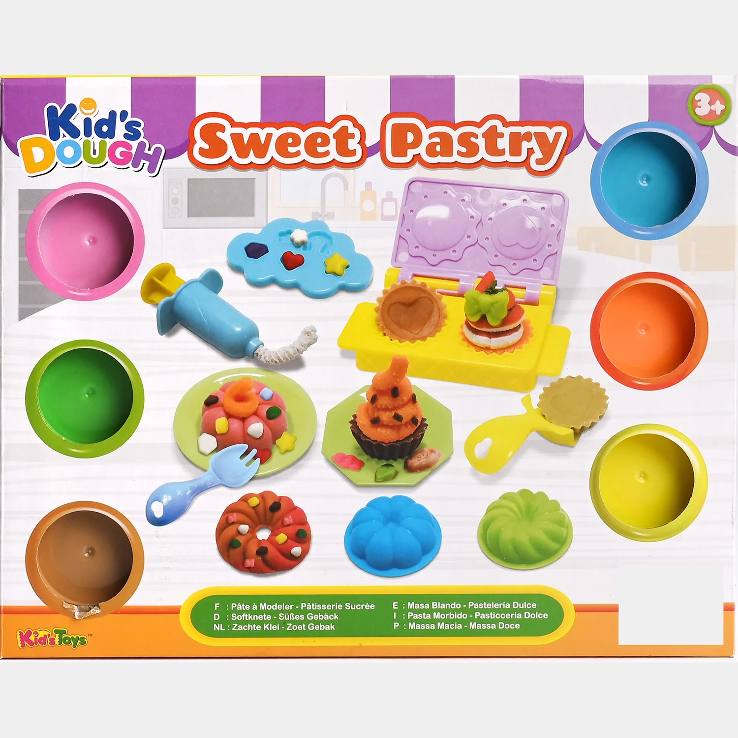 Dough Sweet Pastry Play Set - Image 3