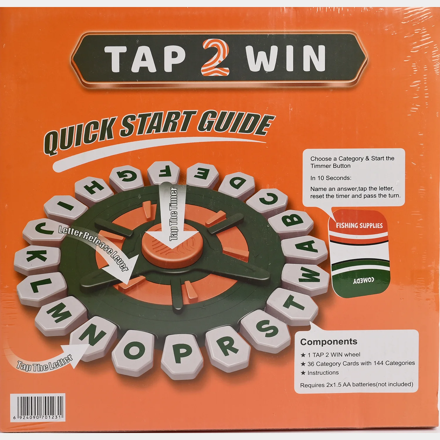 TAP 2 WIN Fast-Paced Word Board Game - Image 3