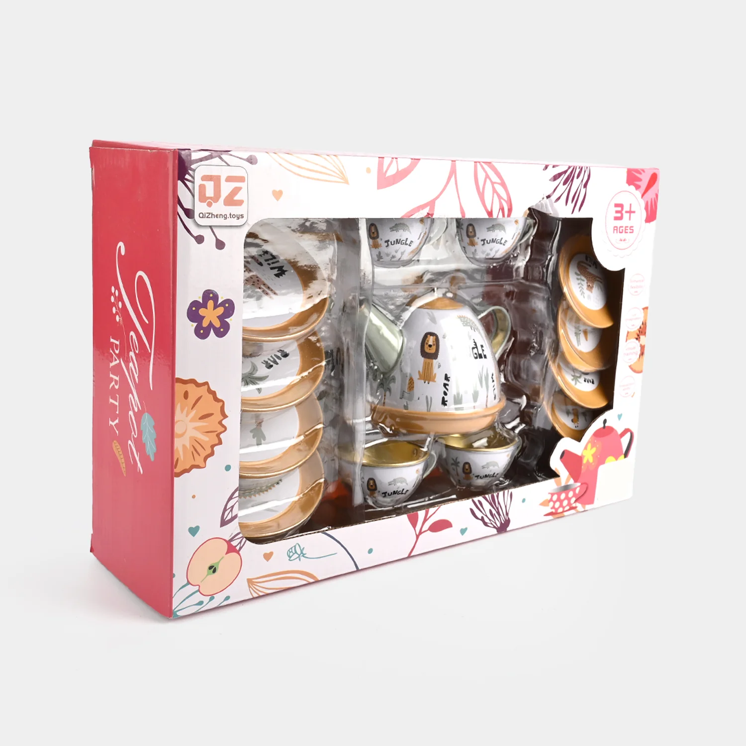 Kids Metal Tea Set Play Kit - Image 3