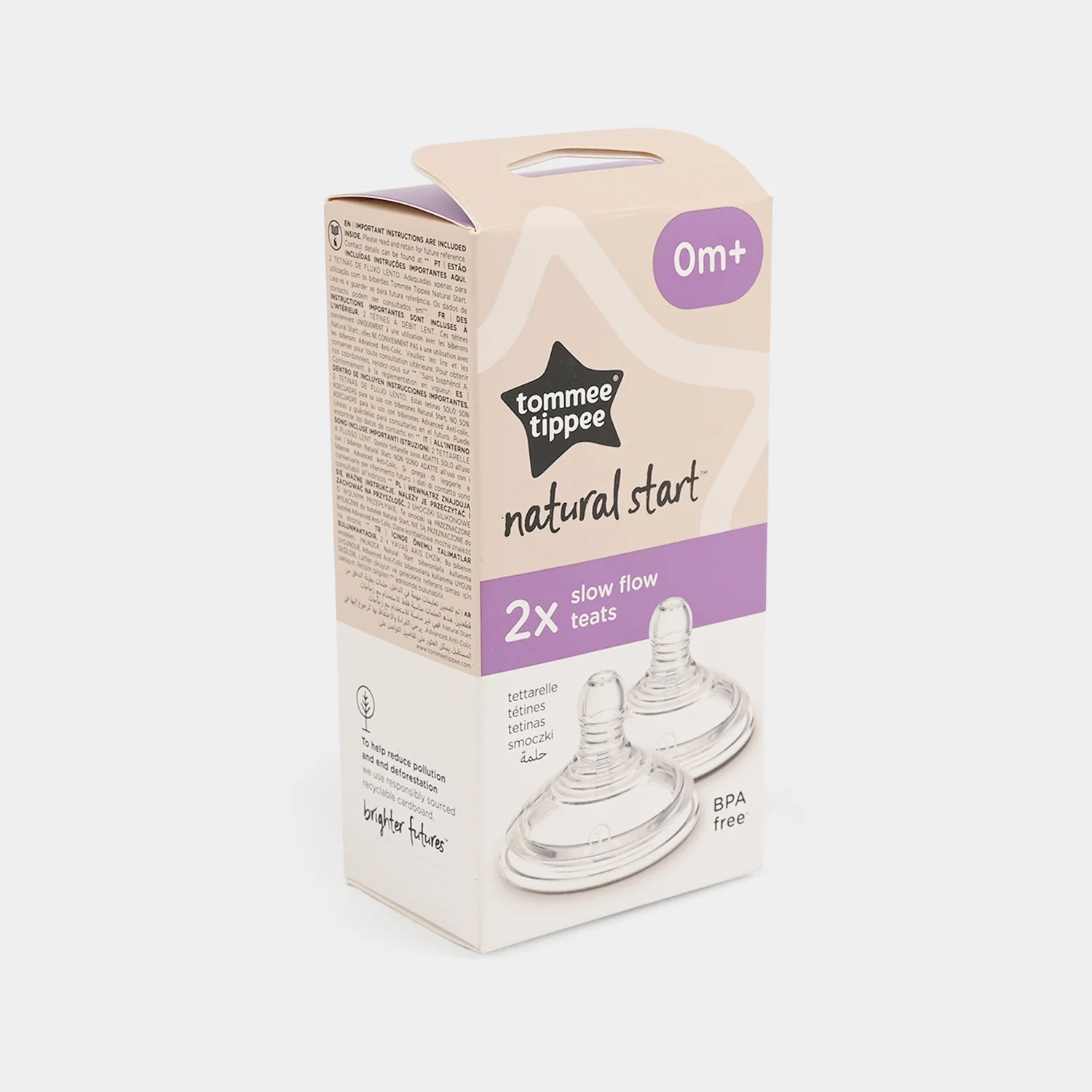 Natural Start Slow Flow Teats (2-Pack) - Image 3
