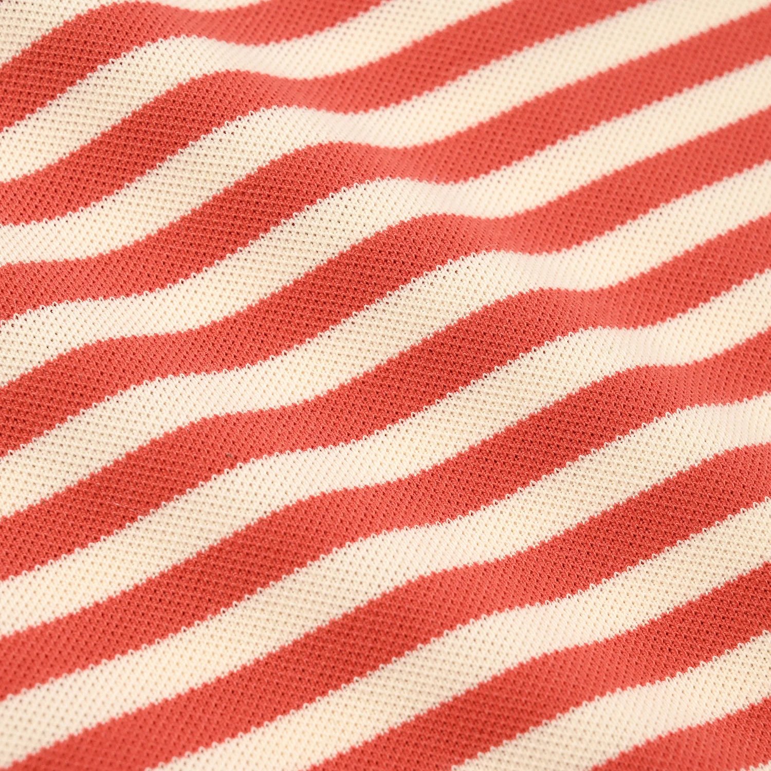 Teens Boys Cotton PK Striped T-Shirt - Orange - Image 2