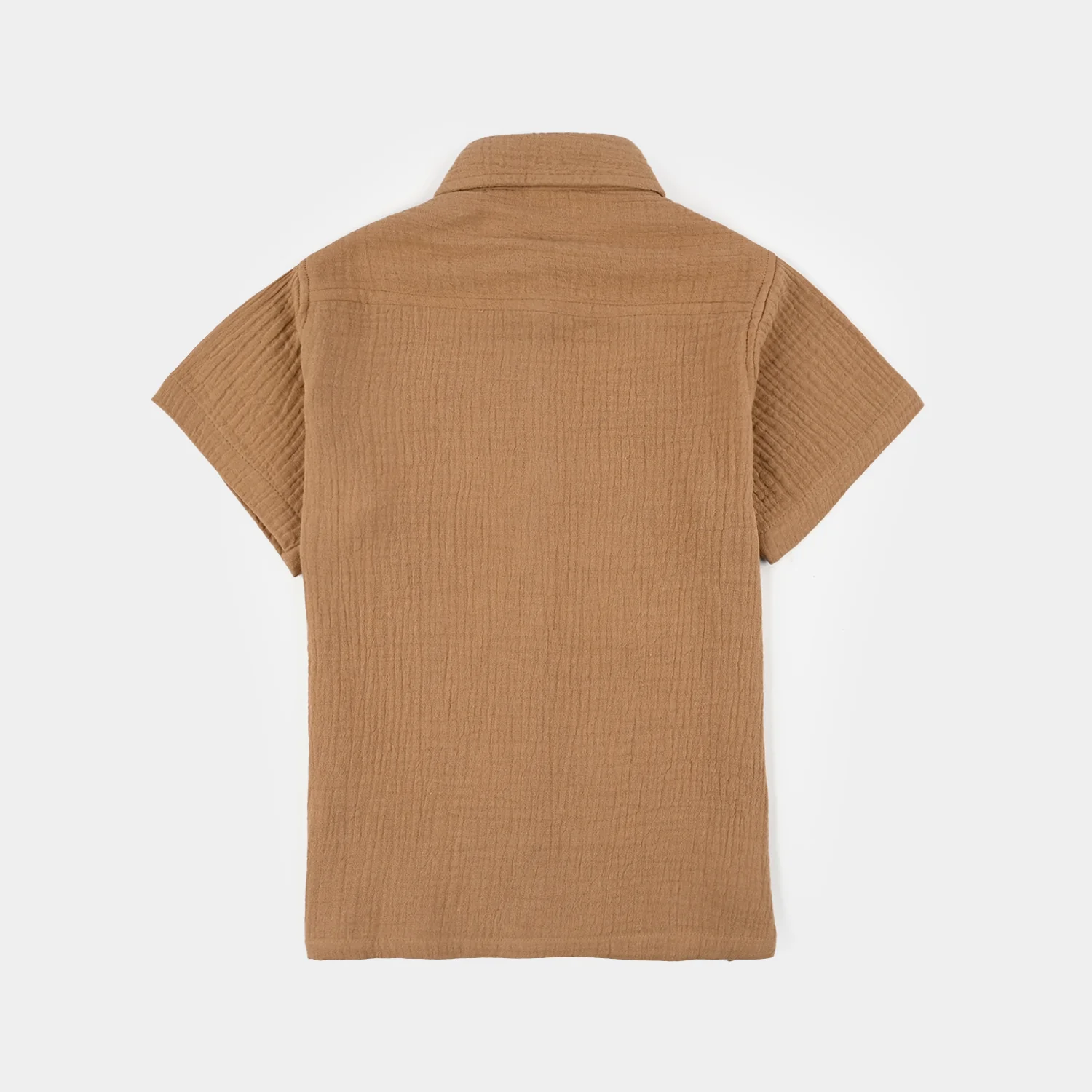 Teens Boys Gauze Woven Suit Skate - Brown - Image 8