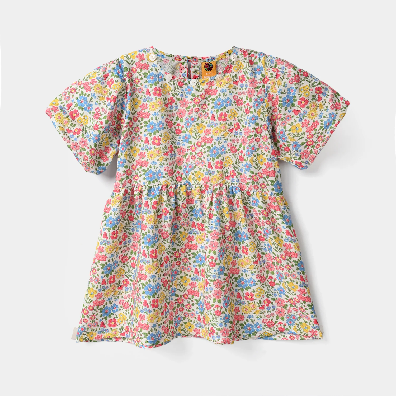 Teens Girls CO-Ord Set Tropical - Multi - Image 2