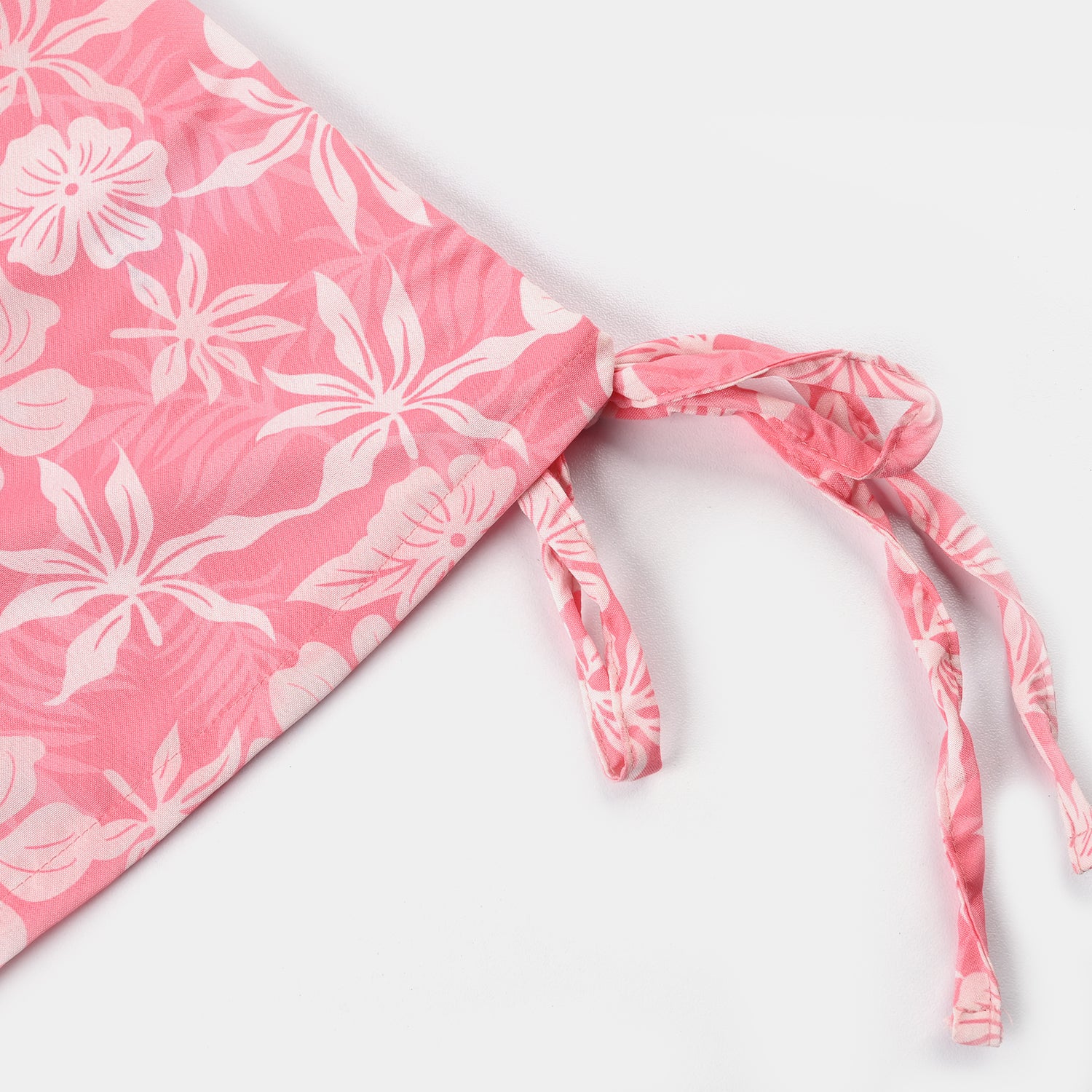 Teens Girls Poly Lawn Casual Top (Mellow) – Pink - Image 3
