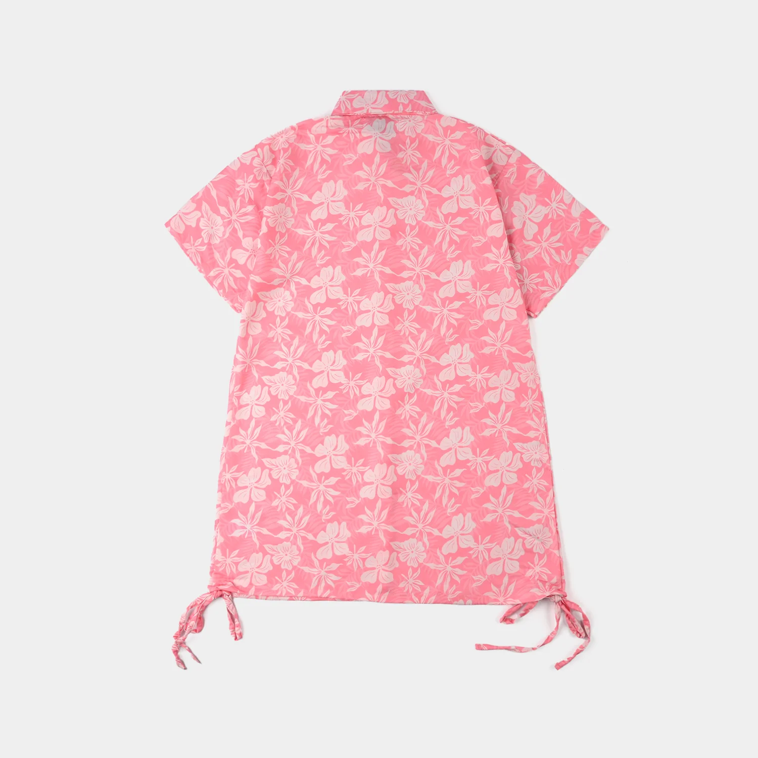 Teens Girls Poly Lawn Casual Top (Mellow) – Pink - Image 4