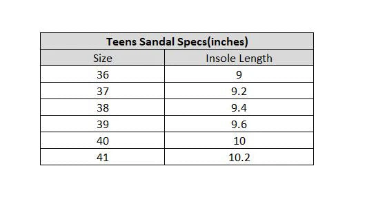 Teens Girls Sandal 11-137-GREY - Image 5