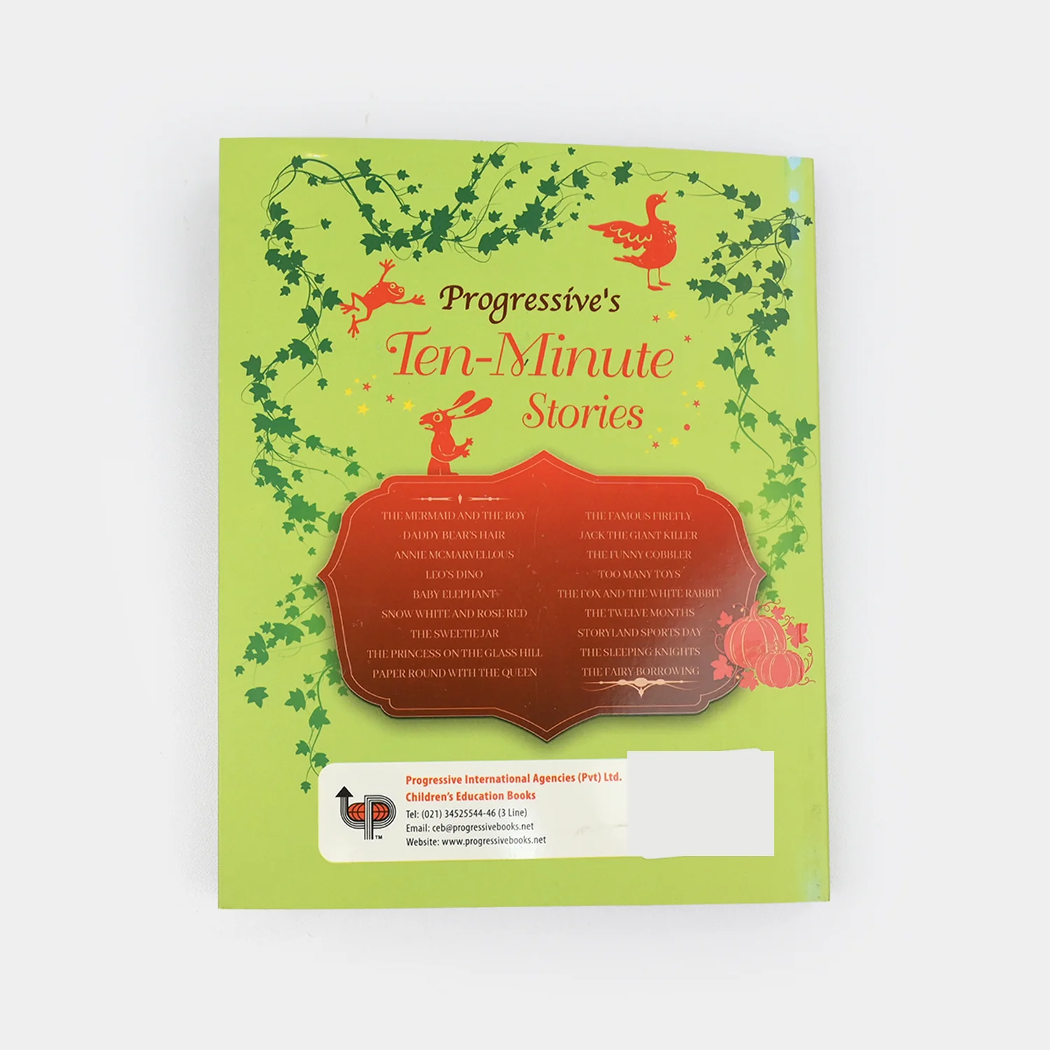 Ten Minute Stories Light Green Story Book - Image 3