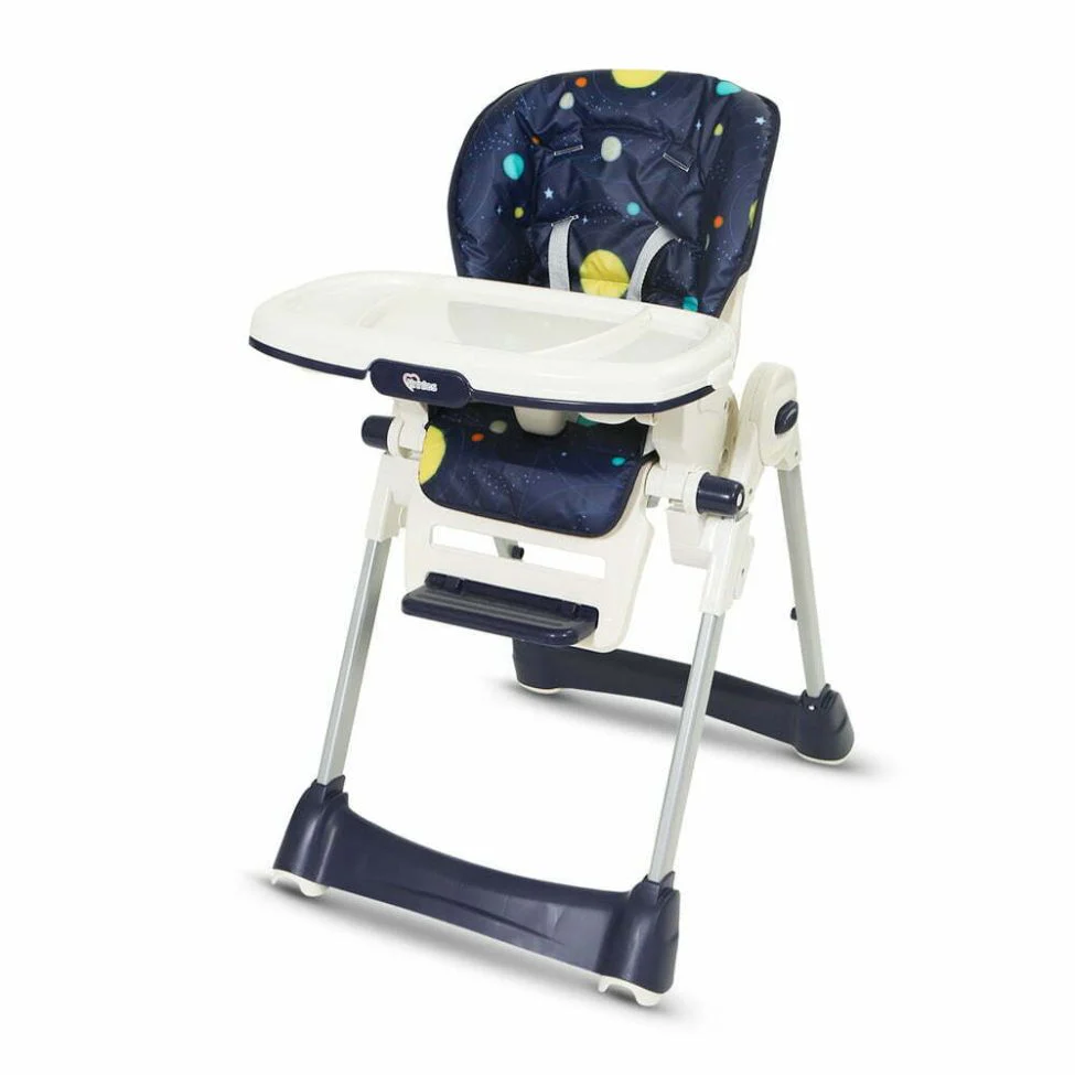 Tinnies Baby Adjustable High Chair BG-89 Blue Planet - Image 5