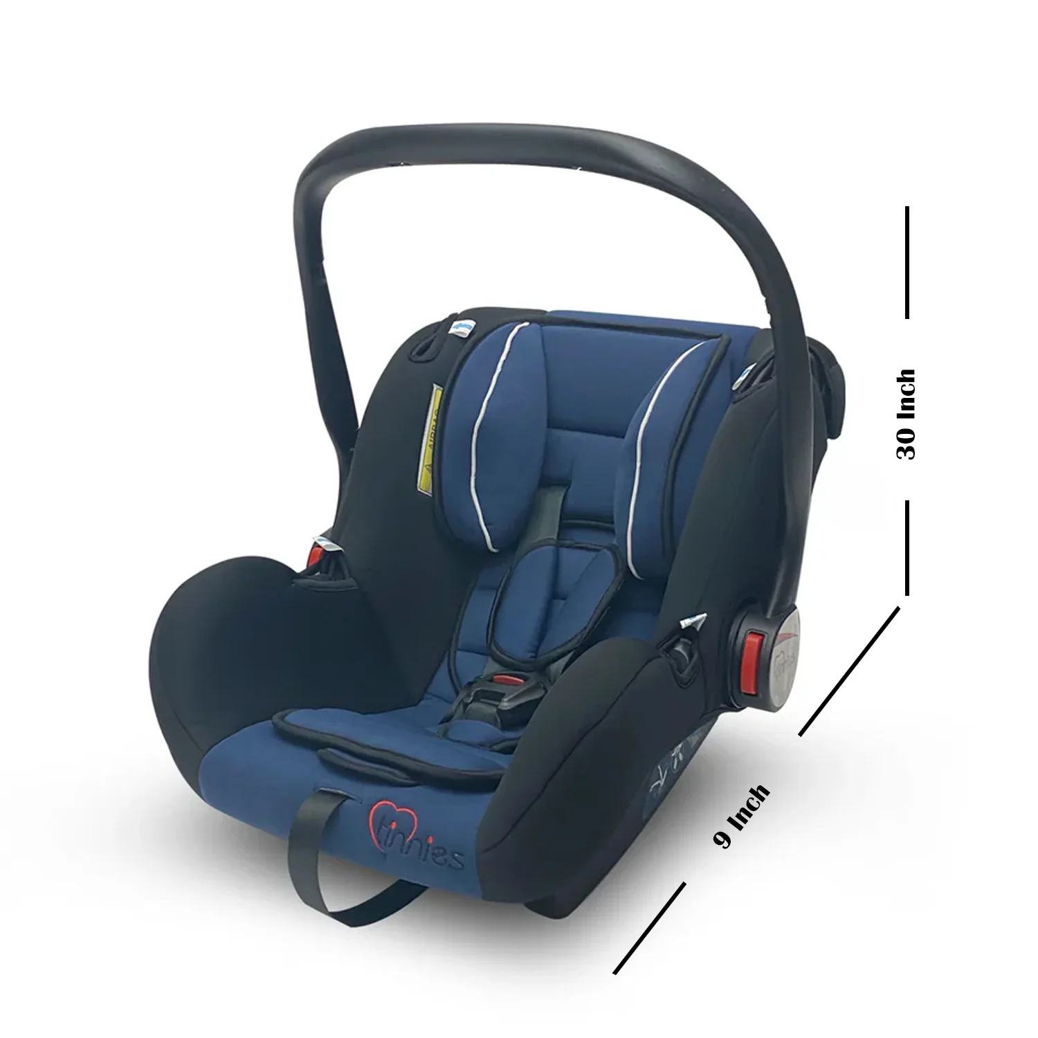 Tinnies Baby Carry Cot Blue T001 - Image 2