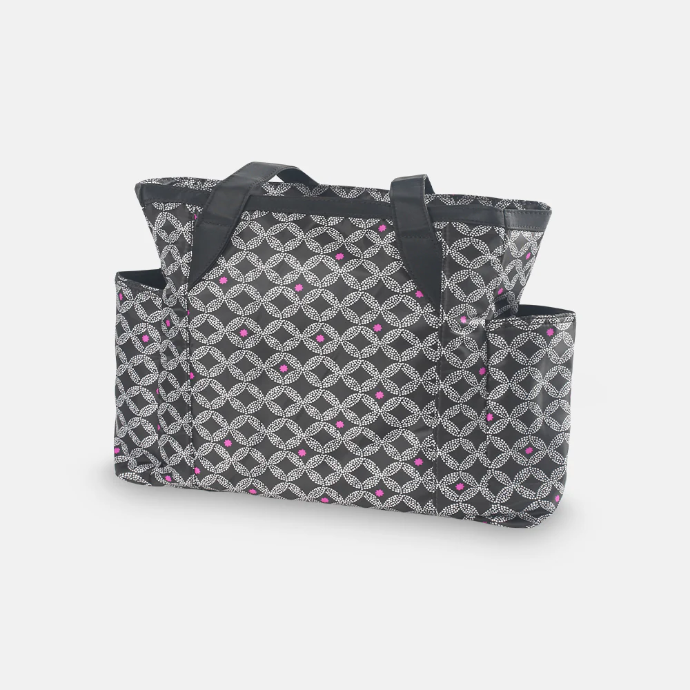 Tinnies Baby Diaper Bag Black Printed (T5004-A) - Image 3