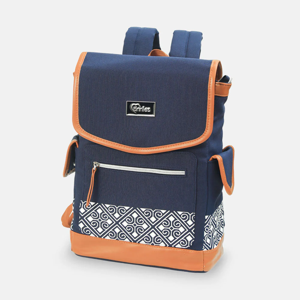 TINNIES DIAPER BACKPACK β NAVY BLUE