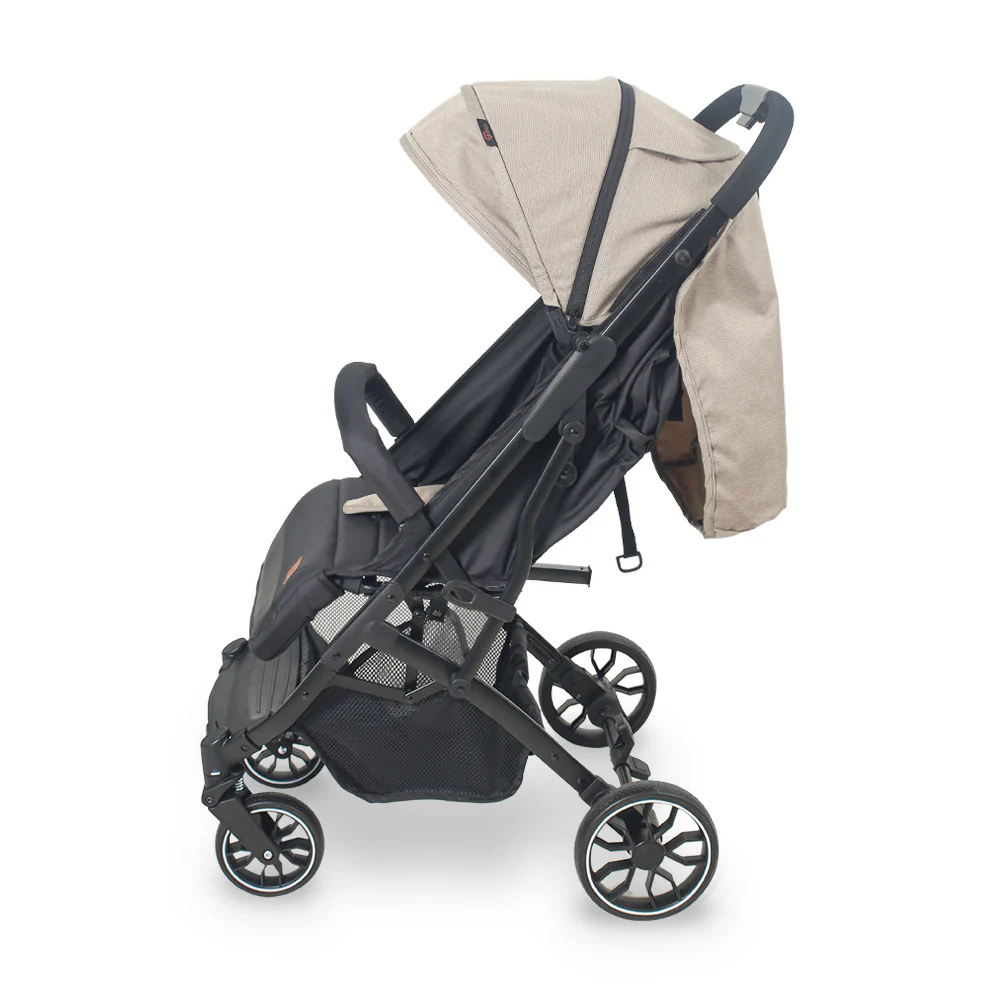 Tinnies Baby Stroller - Beige (T106) - Image 4