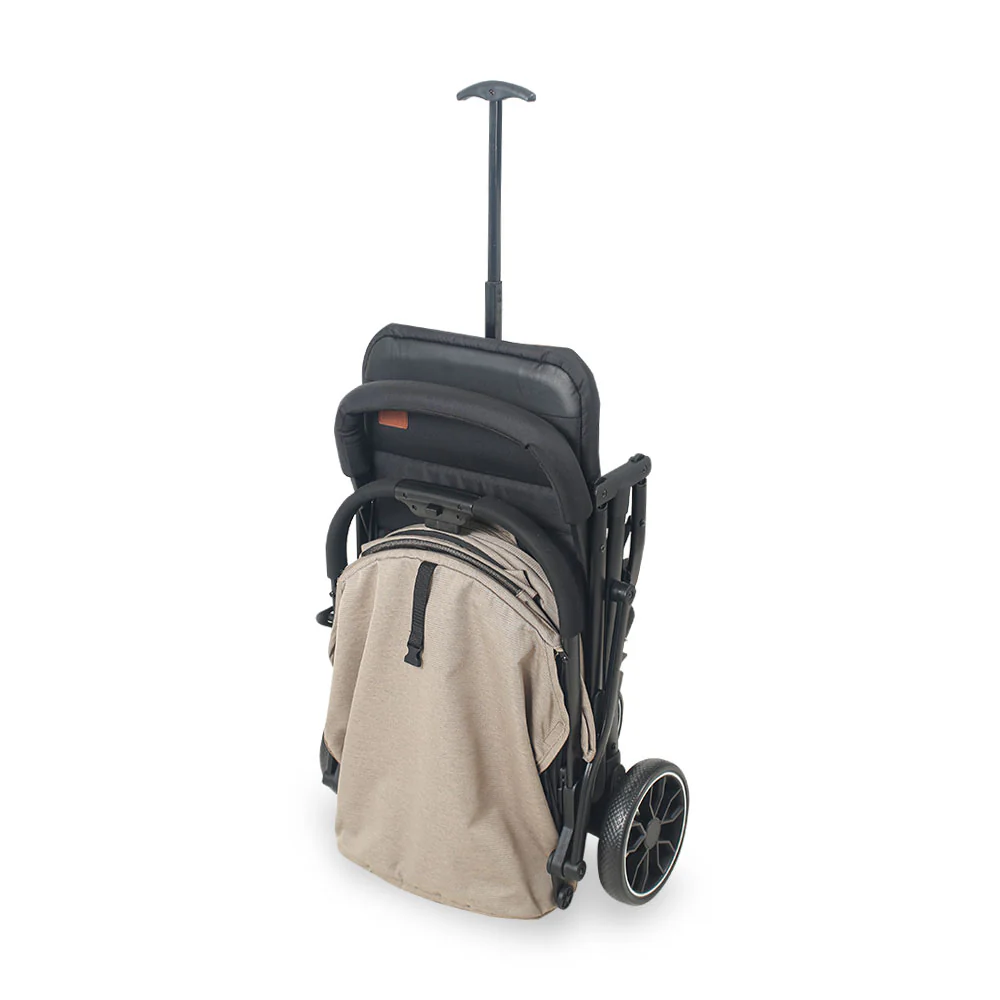 Tinnies Baby Stroller - Beige (T106) - Image 7
