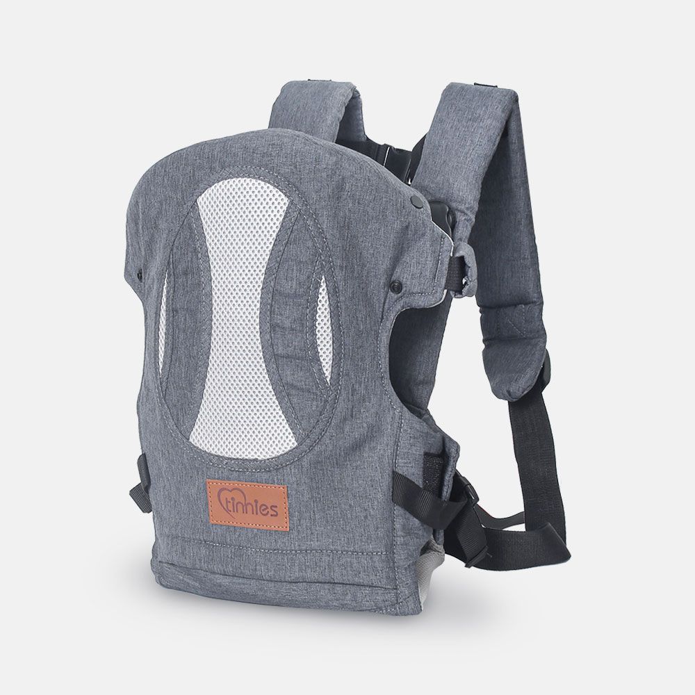 TINNIES CARRIER/BABY CUDDLER - GREY