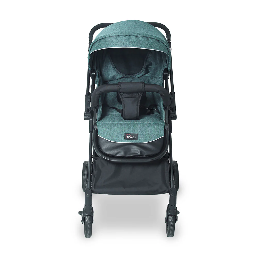 TINNIES REVERSIBLE BABY STROLLER - GREEN - Image 2