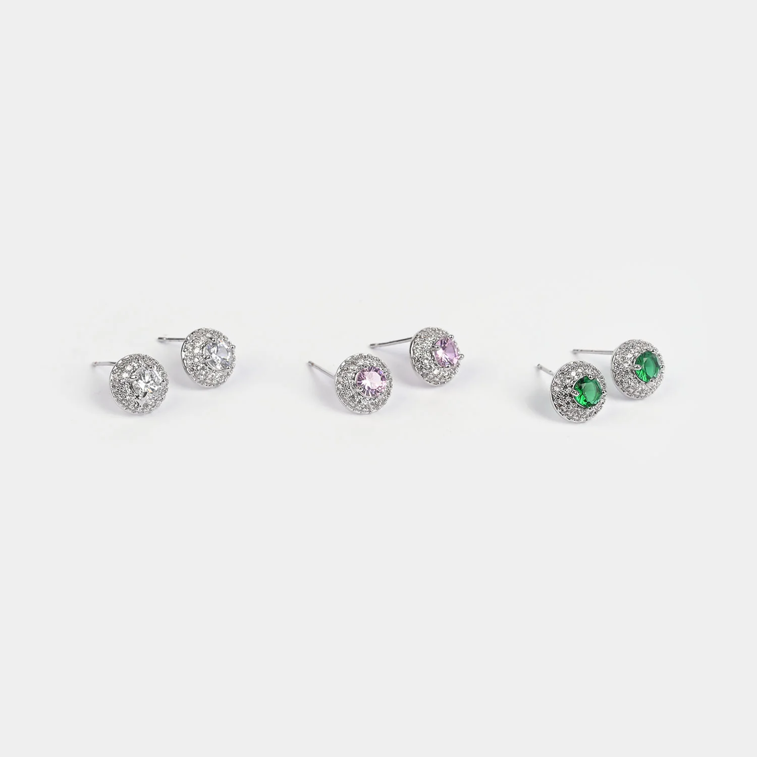 Girls Fancy & Stylish Earrings/Tops - Pack of 3