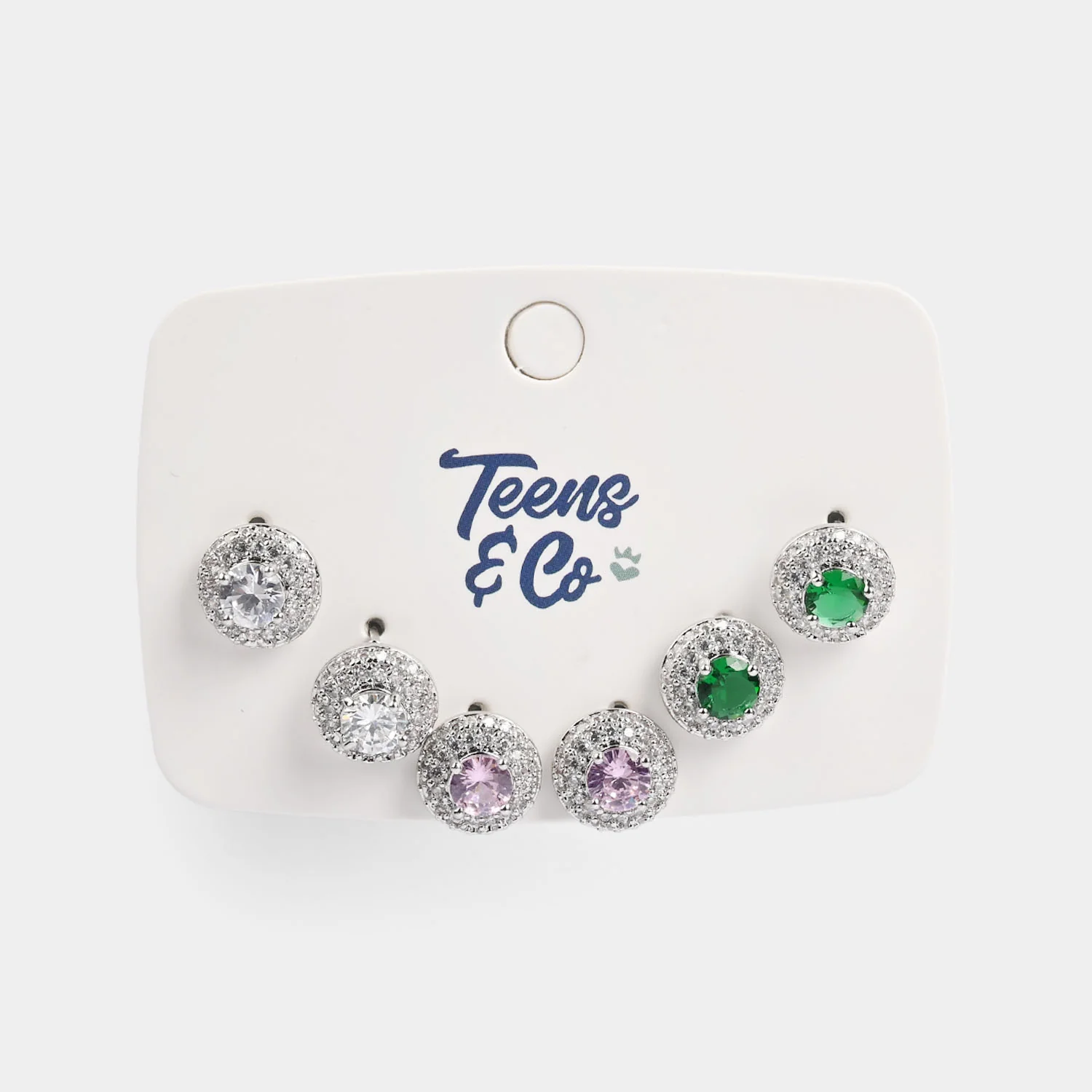 Girls Fancy & Stylish Earrings/Tops - Pack of 3 - Image 2