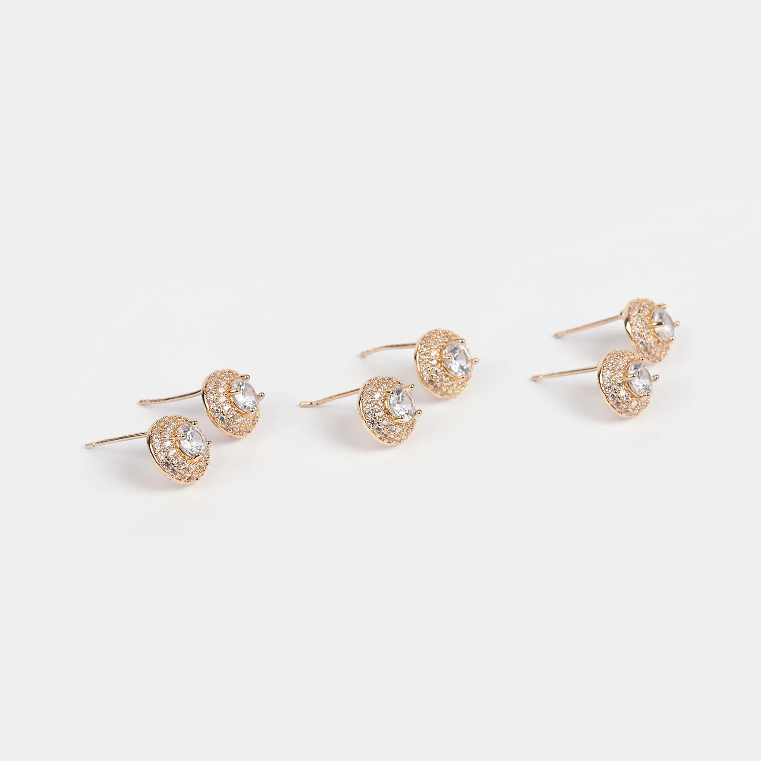 Girls Fancy & Stylish Earrings/Tops - Pack of 3