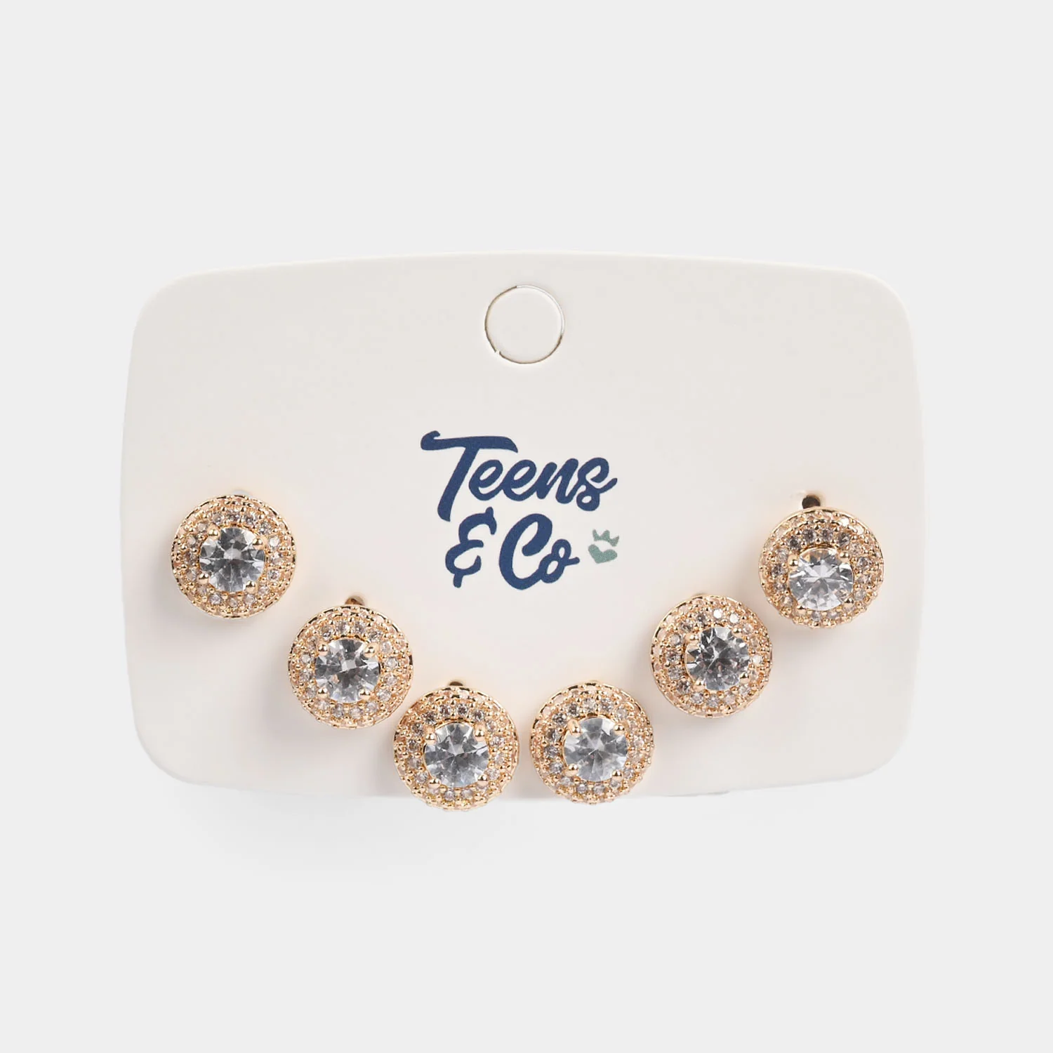 Girls Fancy & Stylish Earrings/Tops - Pack of 3 - Image 2