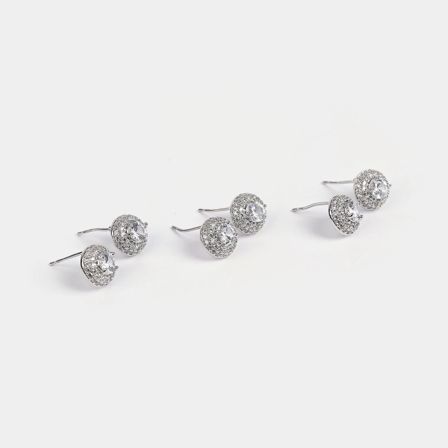Girls Fancy & Stylish Earrings/Tops - Pack of 3