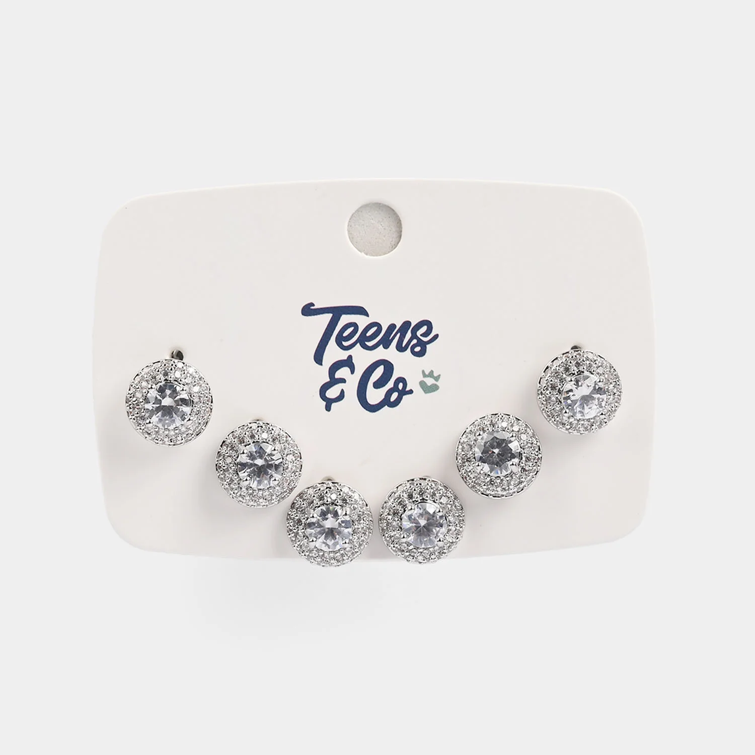 Girls Fancy & Stylish Earrings/Tops - Pack of 3 - Image 2