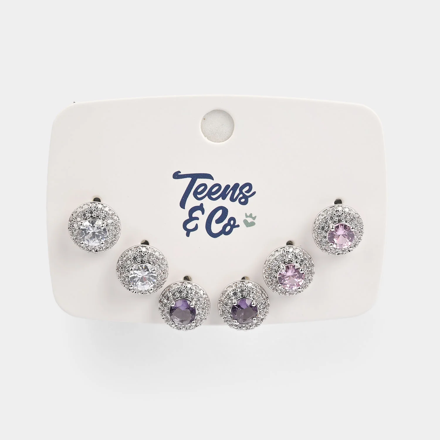 Girls Fancy & Stylish Earrings/Tops - Pack of 3 - Image 2
