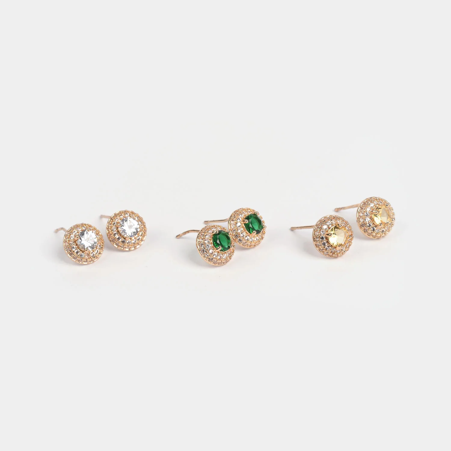 Girls Fancy & Stylish Earrings/Tops - Pack of 3