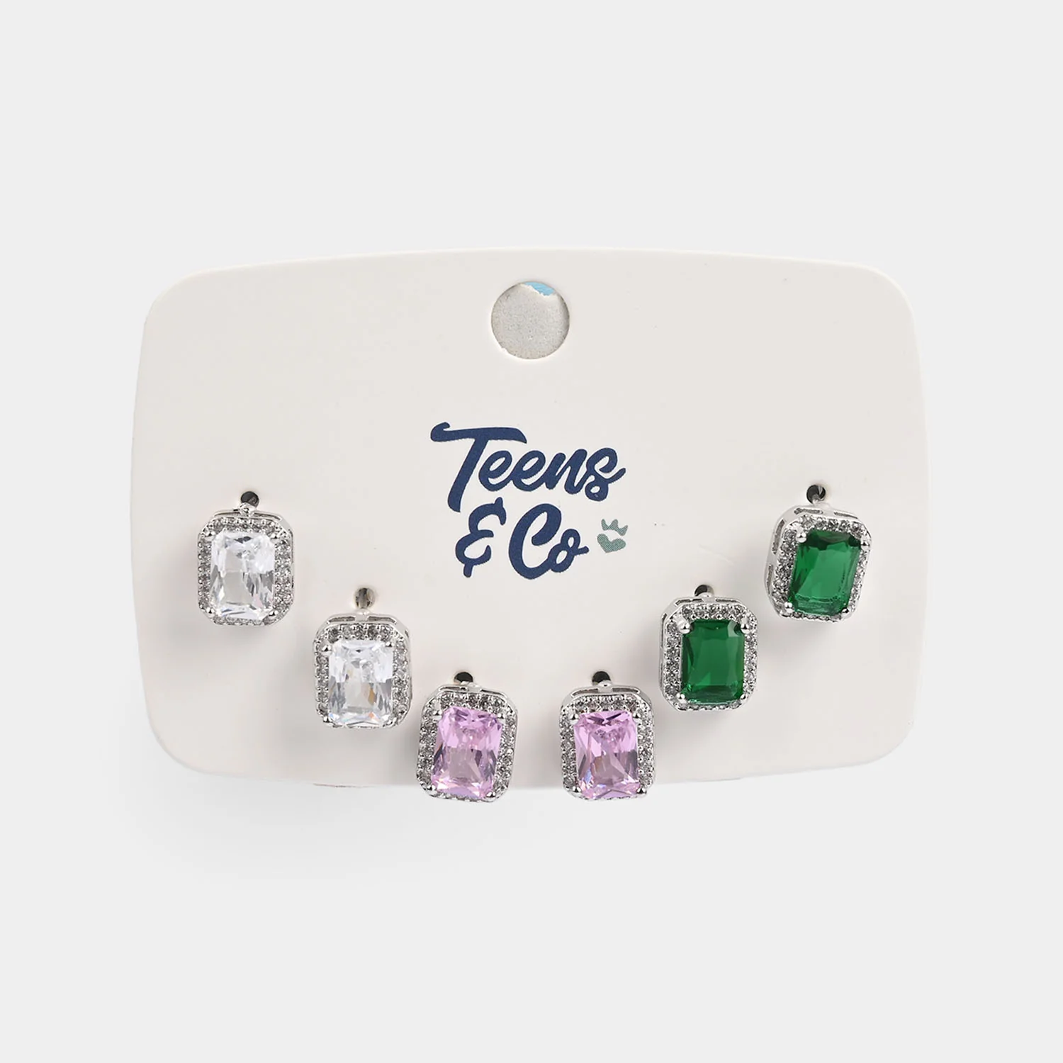 Girls Fancy & Stylish Earrings/Tops - Pack of 3 - Image 2