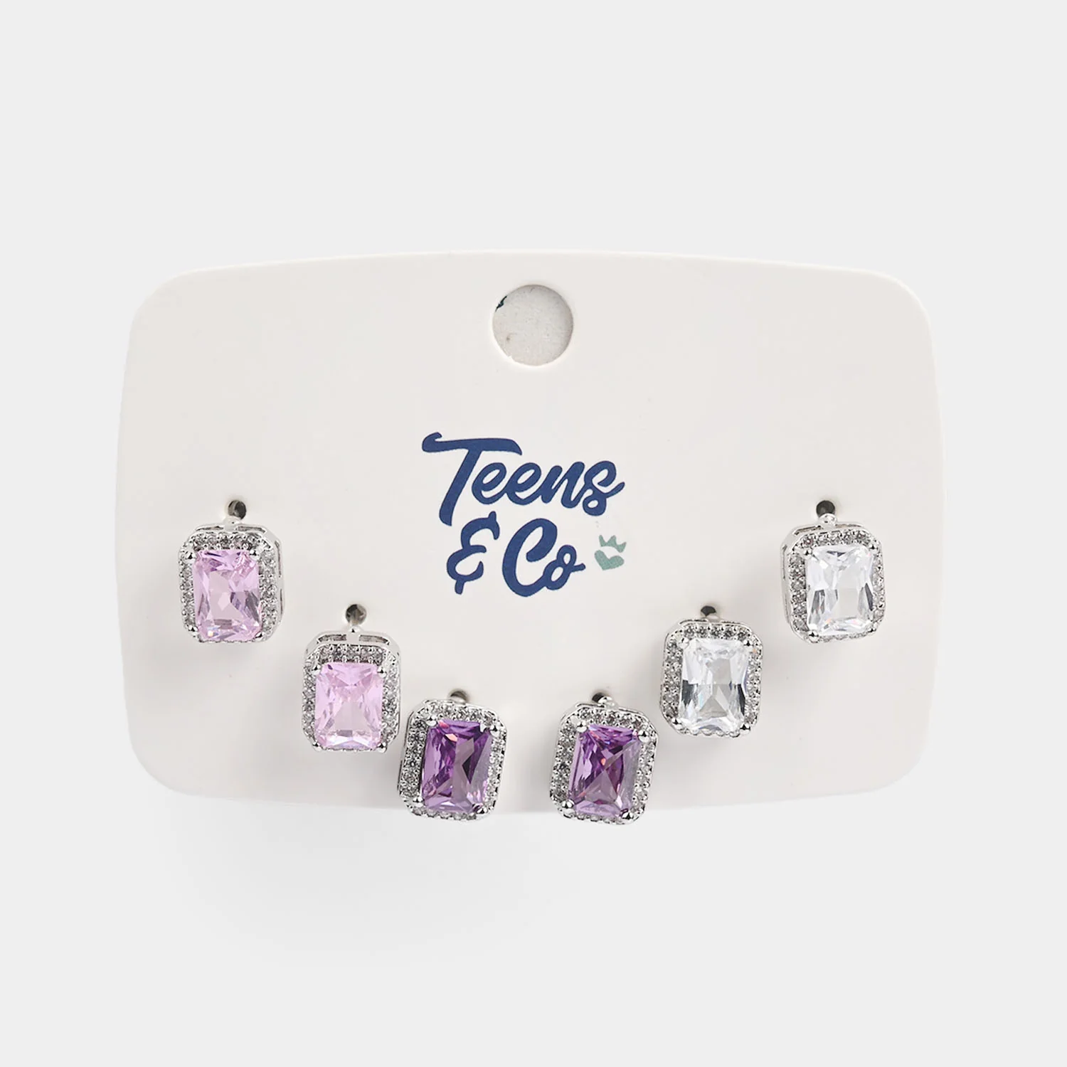 Girls Fancy & Stylish Earrings/Tops - Pack of 3 - Image 2