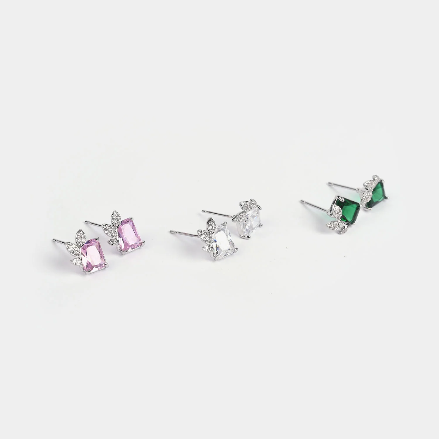 Girls Fancy & Stylish Earrings/Tops - Pack of 3