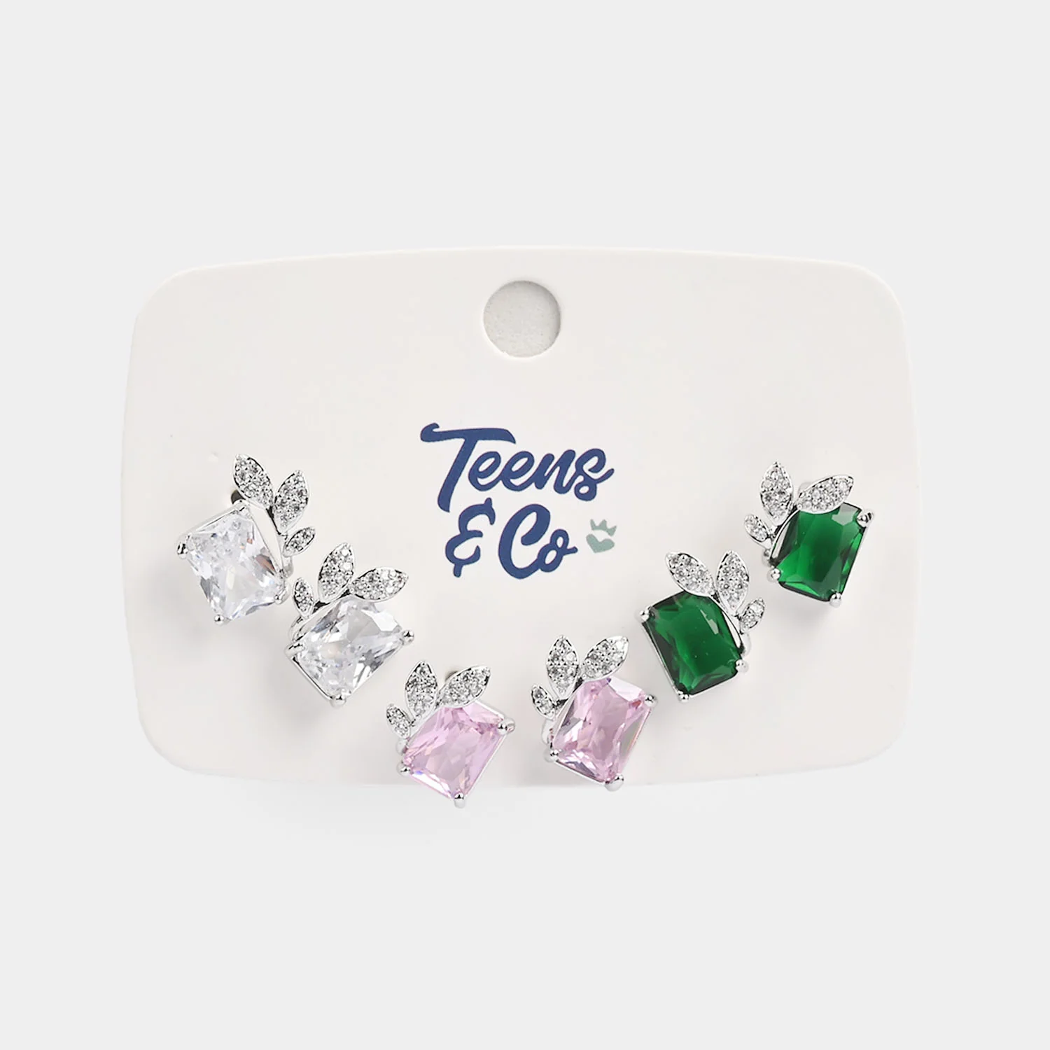 Girls Fancy & Stylish Earrings/Tops - Pack of 3 - Image 2