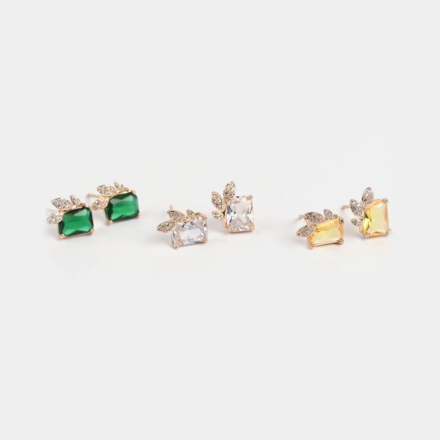 Girls Fancy & Stylish Earrings/Tops - Pack of 3