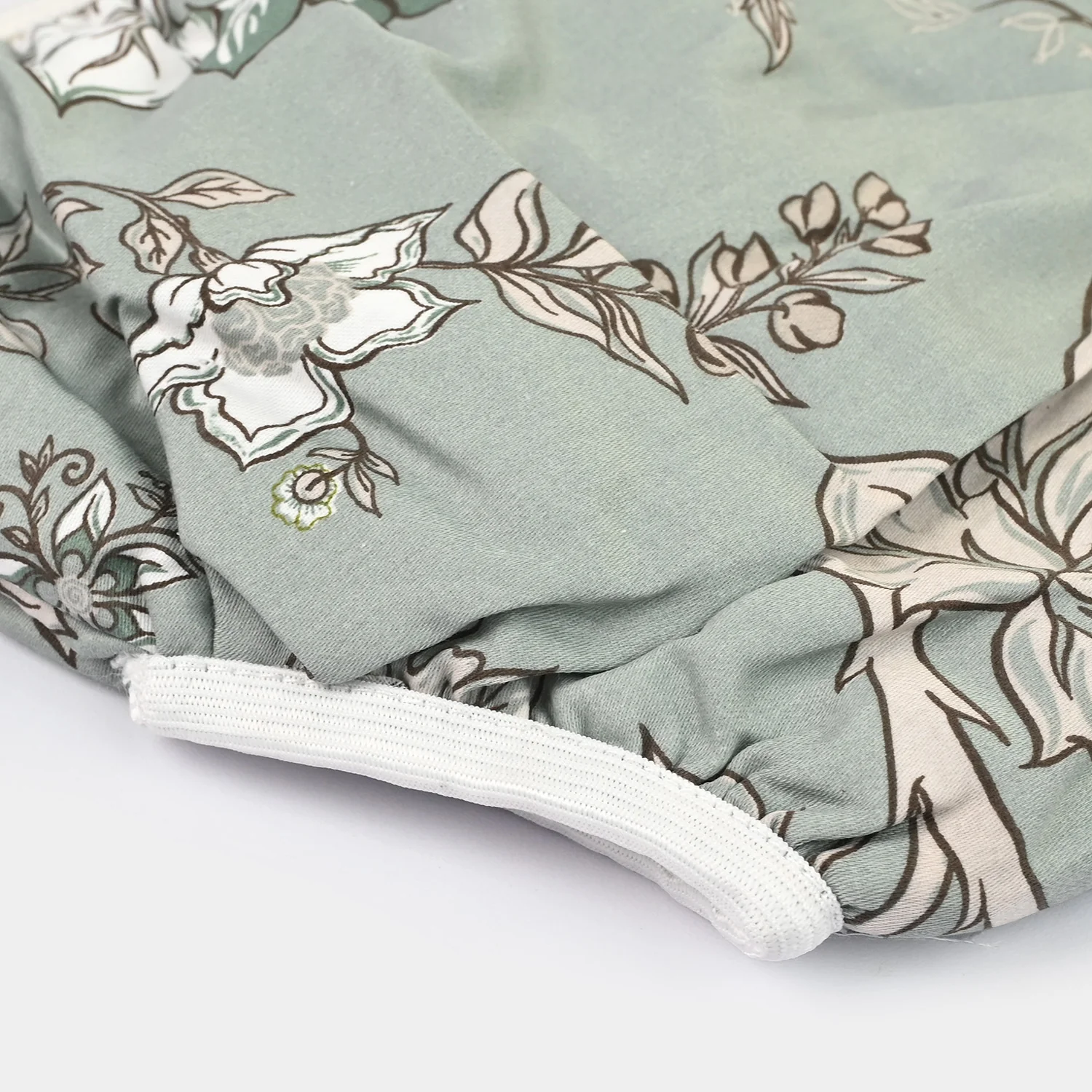 Towel Cotton Panty 12-18M Green Flower Print - Image 3